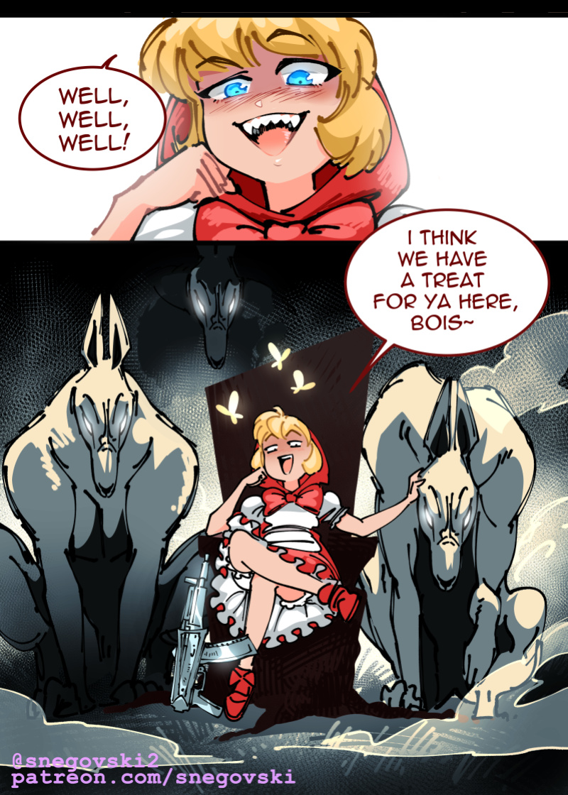[snegovski] Lilith and Morrigan - Adventure time