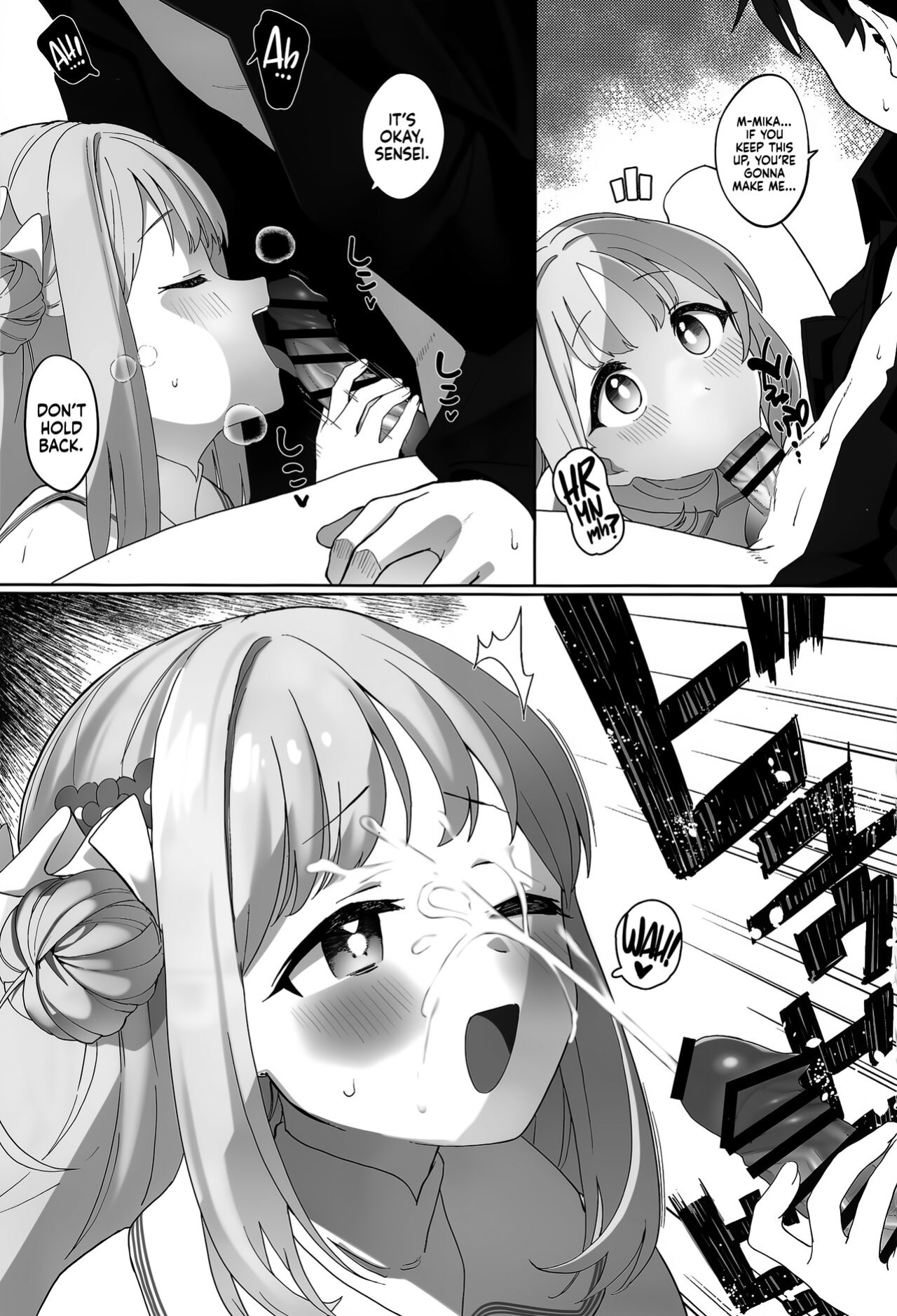 (C101) [Sleepwatch.ex (Aibu Yue)] Bukiyou na Ohime-sama wa Ouji-sama ni Aisaretai | The Bumbling Princess Longs For Her Prince's Love (Blue Archive) [Sloppy Seconds]