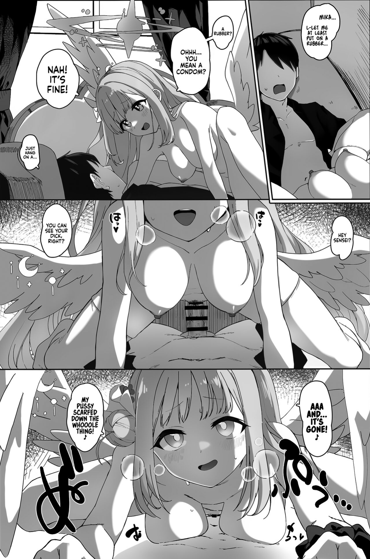 (C101) [Sleepwatch.ex (Aibu Yue)] Bukiyou na Ohime-sama wa Ouji-sama ni Aisaretai | The Bumbling Princess Longs For Her Prince's Love (Blue Archive) [Sloppy Seconds]