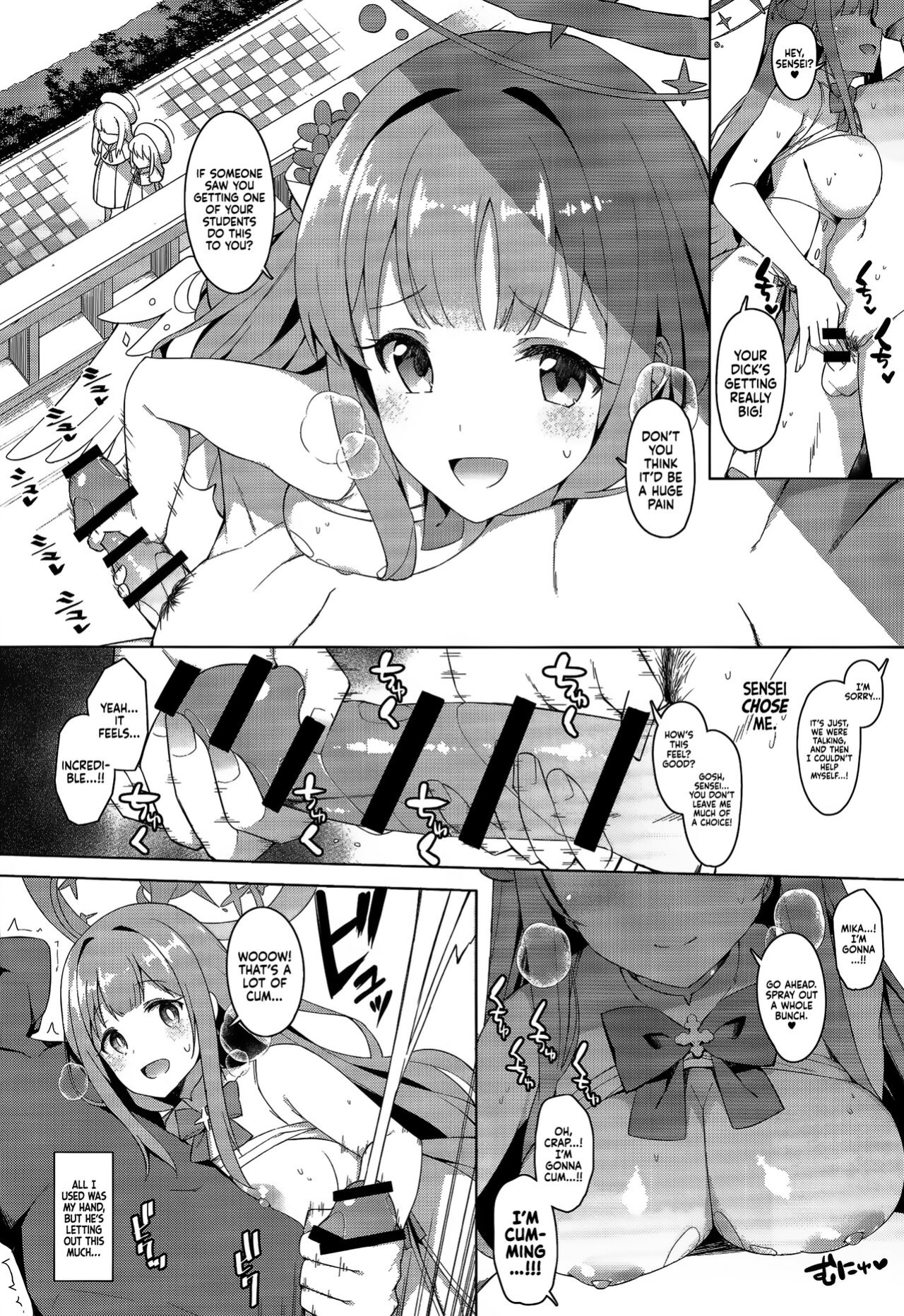 (C101) [Sleepwatch.ex (Aibu Yue)] Bukiyou na Ohime-sama wa Ouji-sama ni Aisaretai | The Bumbling Princess Longs For Her Prince's Love (Blue Archive) [Sloppy Seconds]