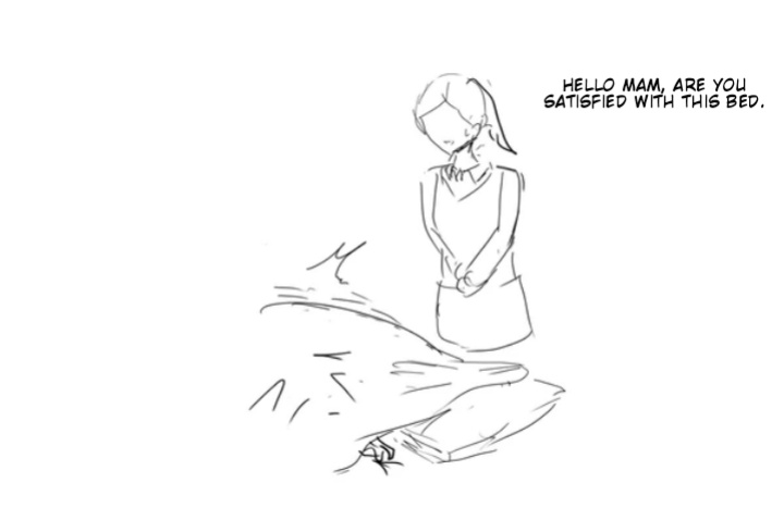 [质yitiaomiao] Asuna and Klein buying new bed.