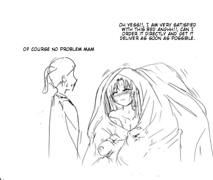 [质yitiaomiao] Asuna and Klein buying new bed.