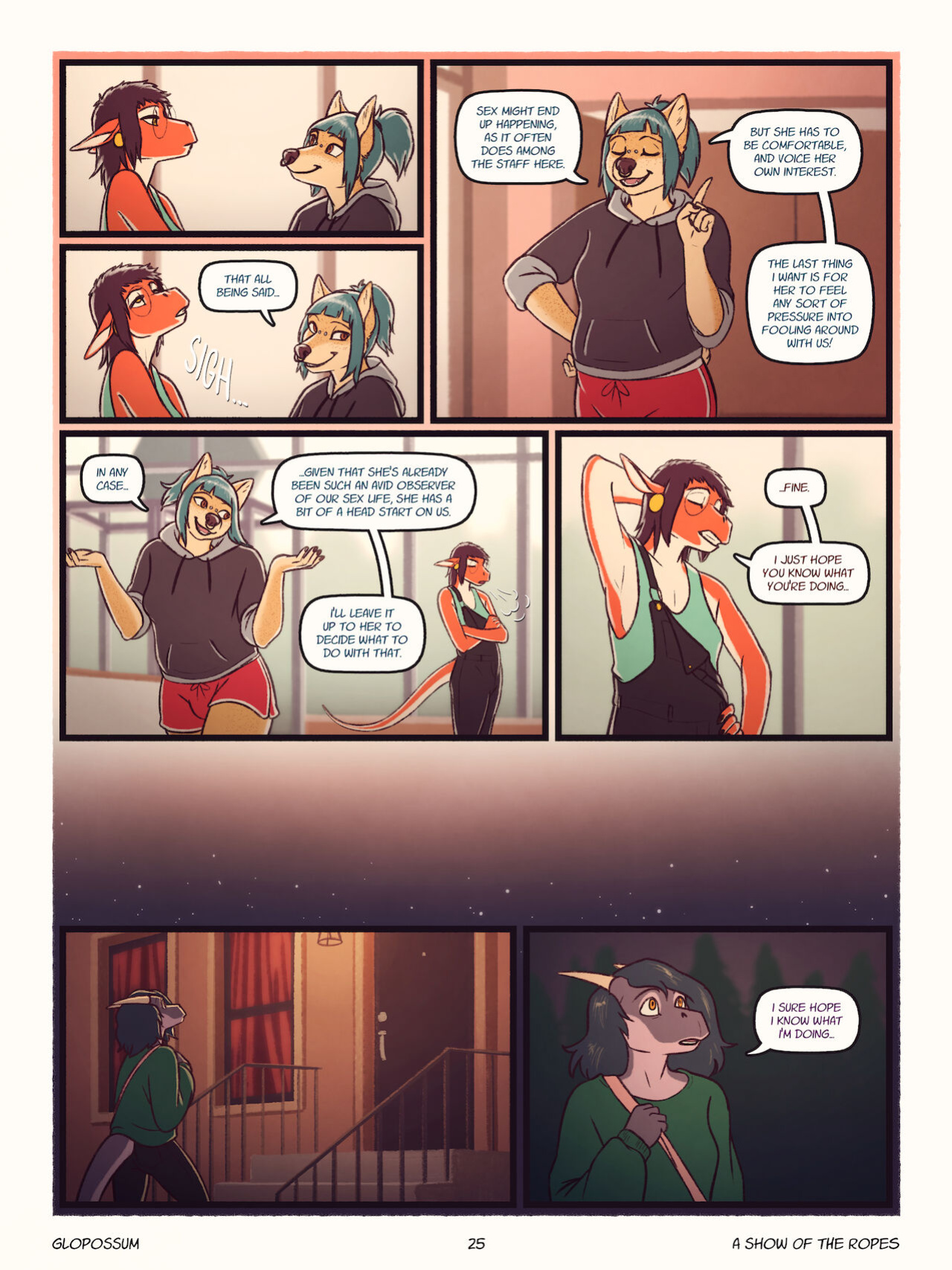 [Glopossum] A Show Of The Ropes (Complete)