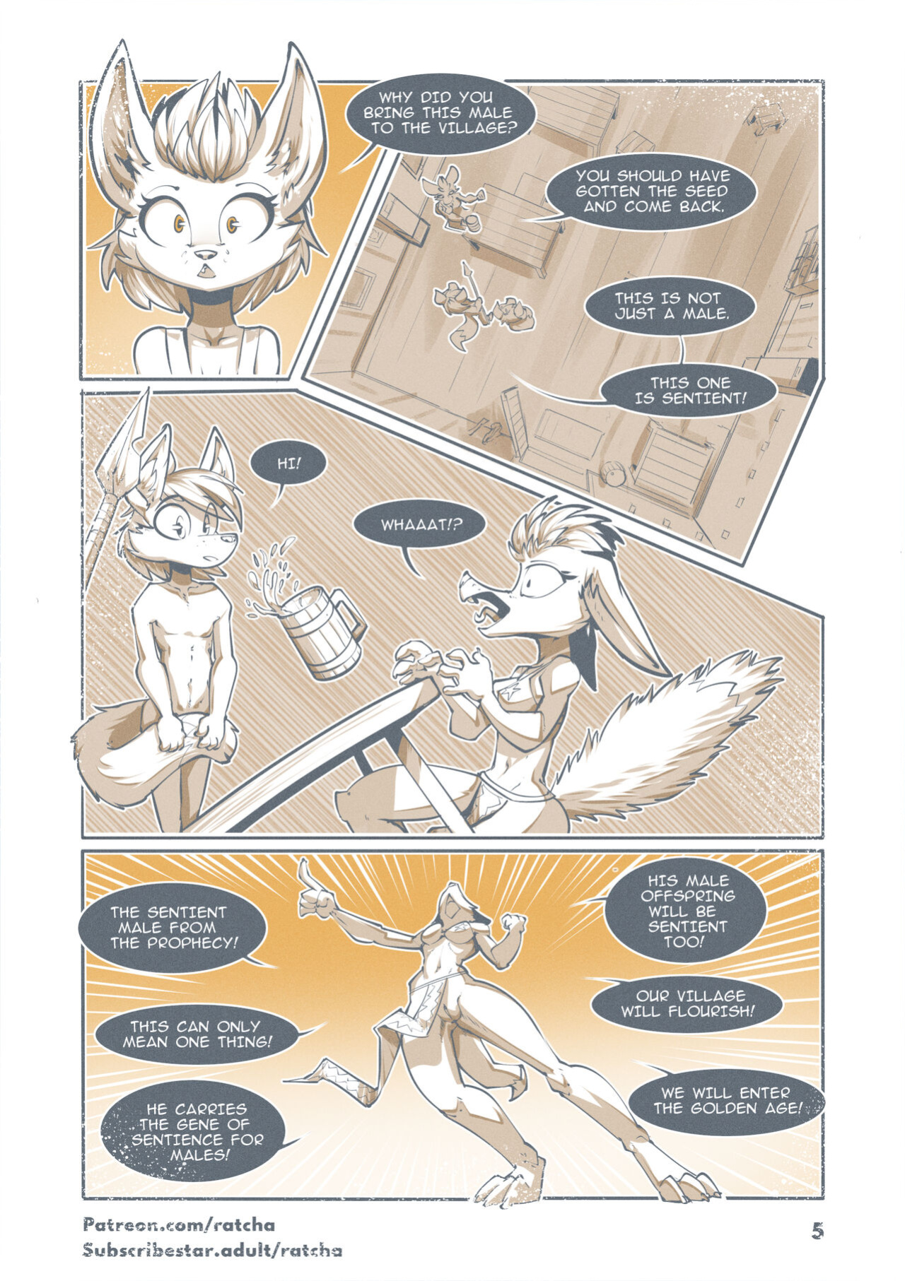 [Ratcha] Reincarnated In Another World As A Furry Fox