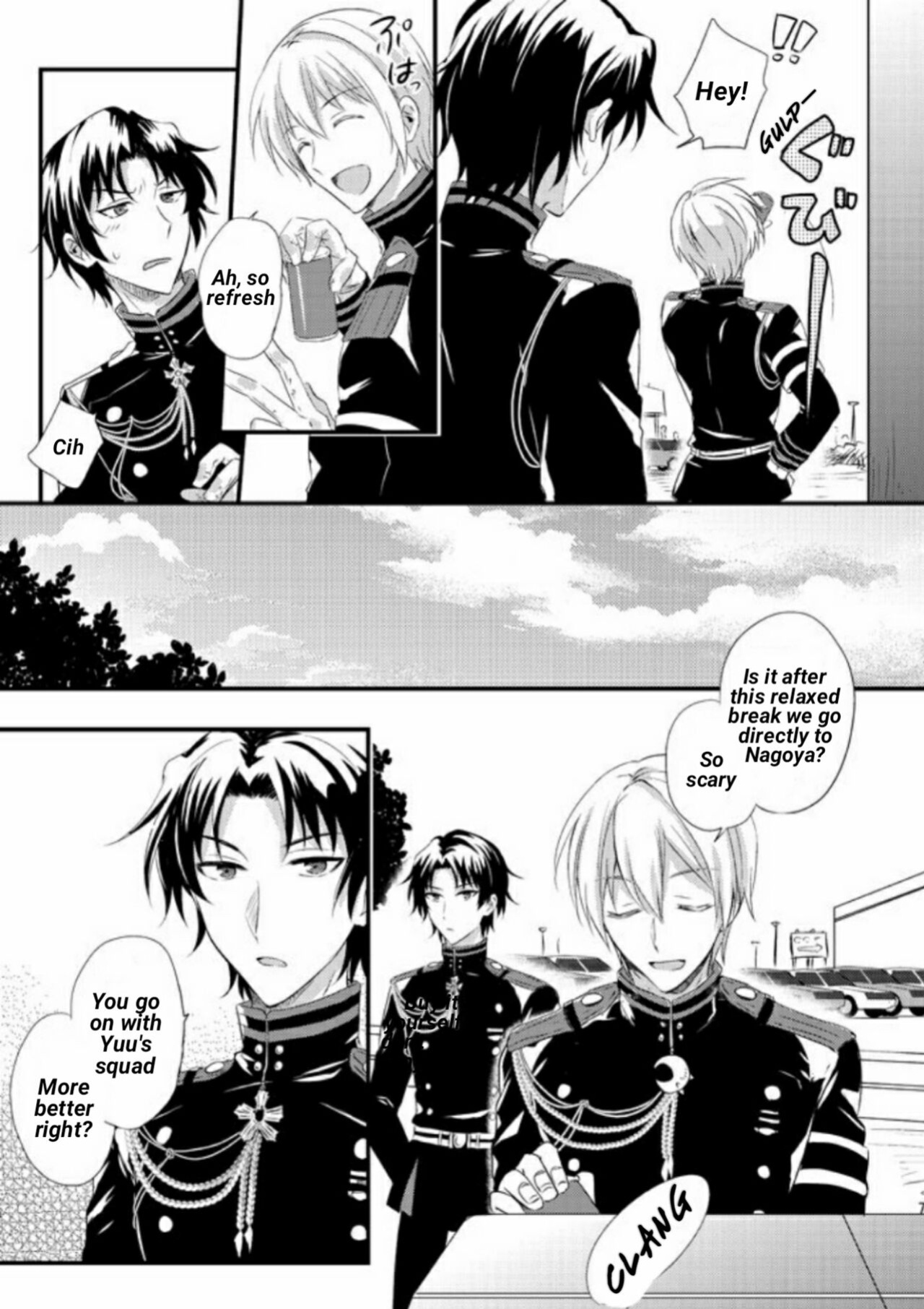 [upset* (Uni)] Loser in the car (Owari no Seraph)