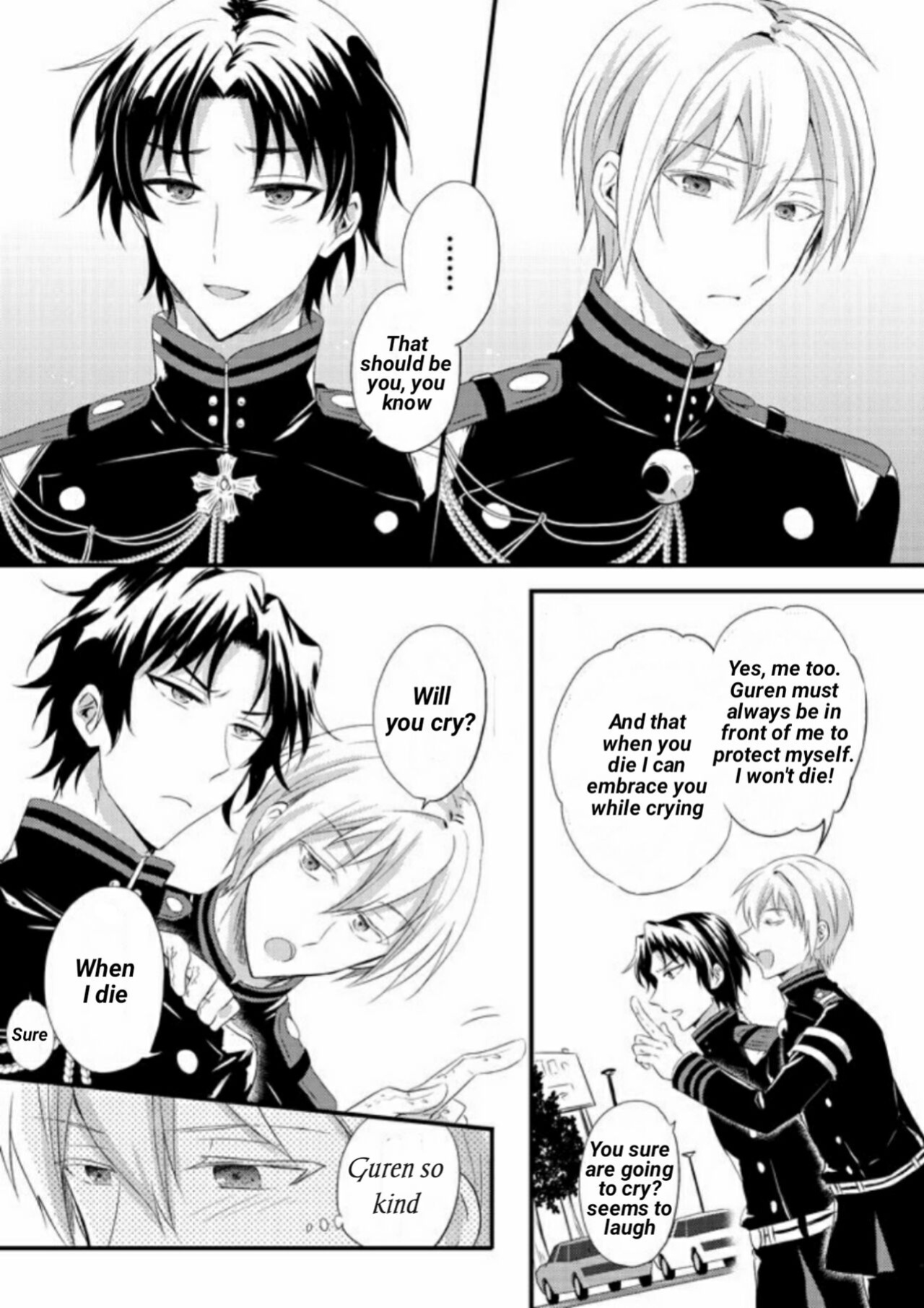 [upset* (Uni)] Loser in the car (Owari no Seraph)