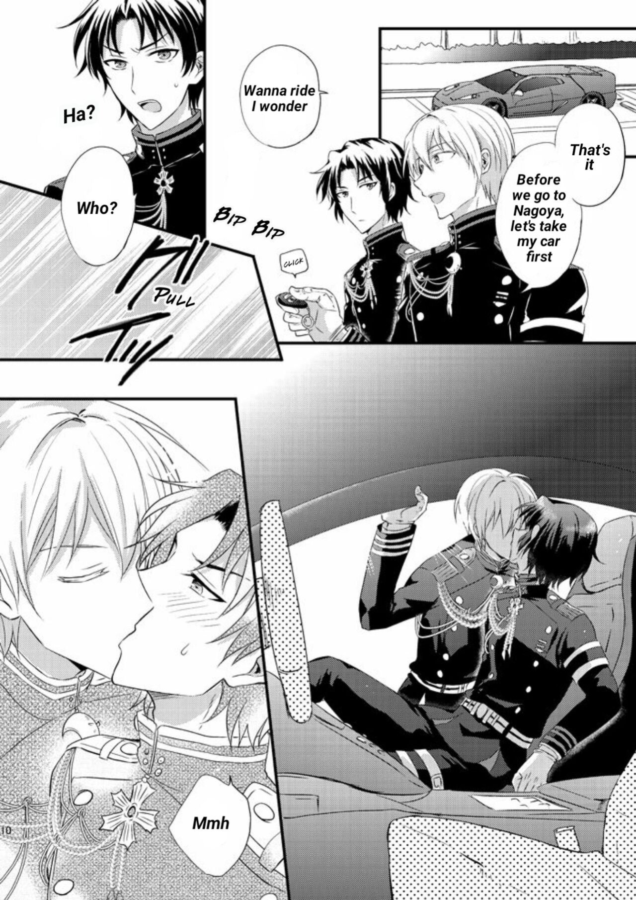 [upset* (Uni)] Loser in the car (Owari no Seraph)
