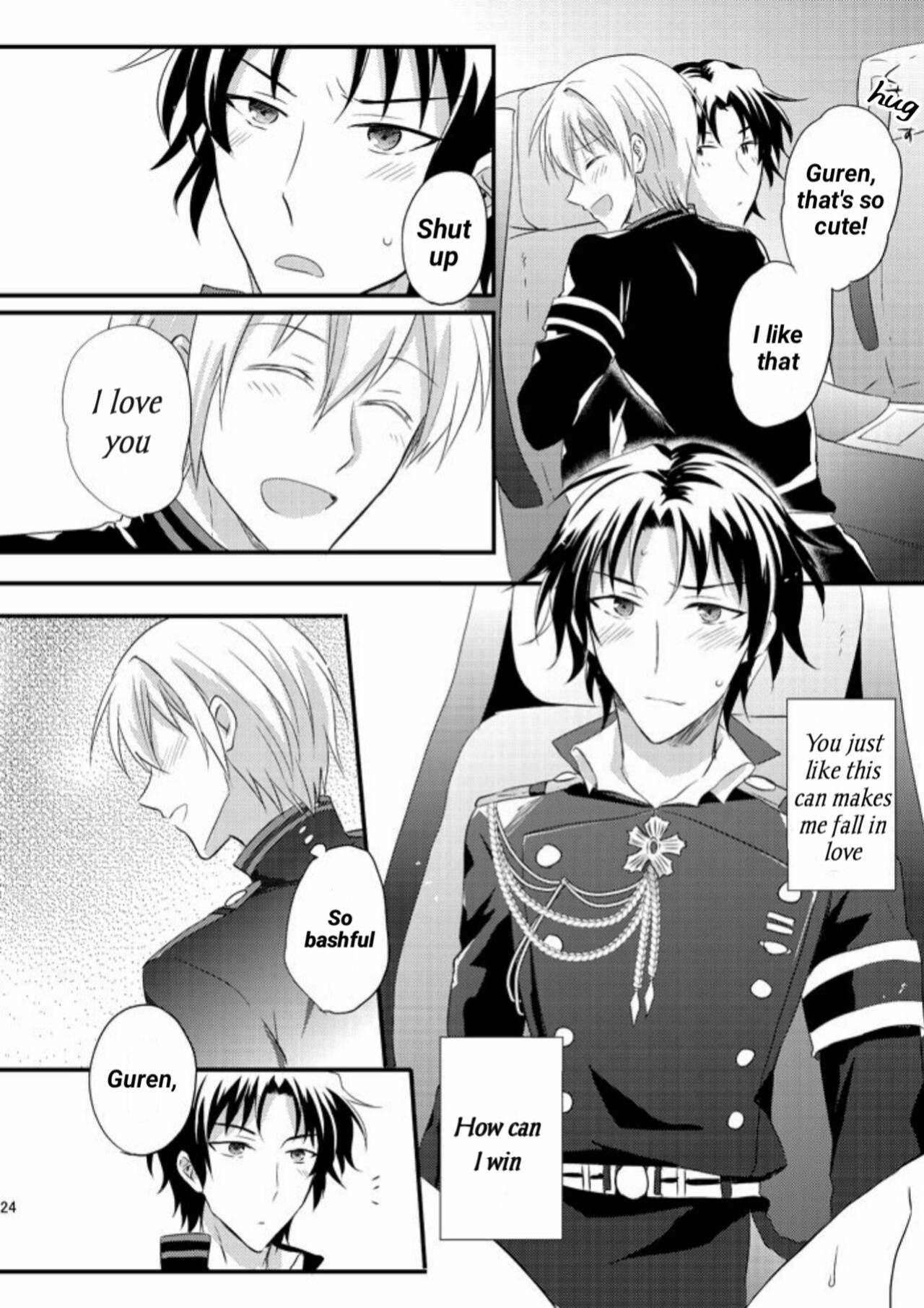 [upset* (Uni)] Loser in the car (Owari no Seraph)