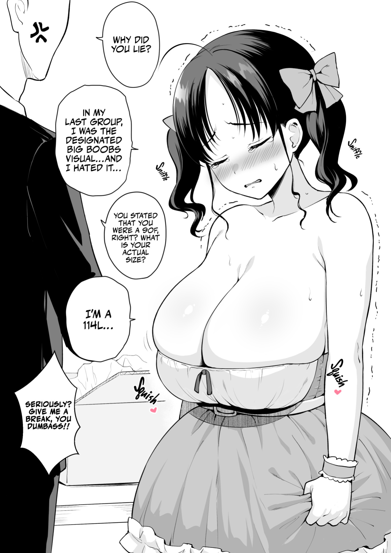 [Yue] Bust Size no Gyaku Saba Shinkoku ga Barete P-san ni Oshioki Sex o Kimerareru Nagachichi Chika Idol | A Determined, Saggy Breasted Underground Idol Gets Punished with Sex for Underreporting Her Bust Size by P-san [korafu]