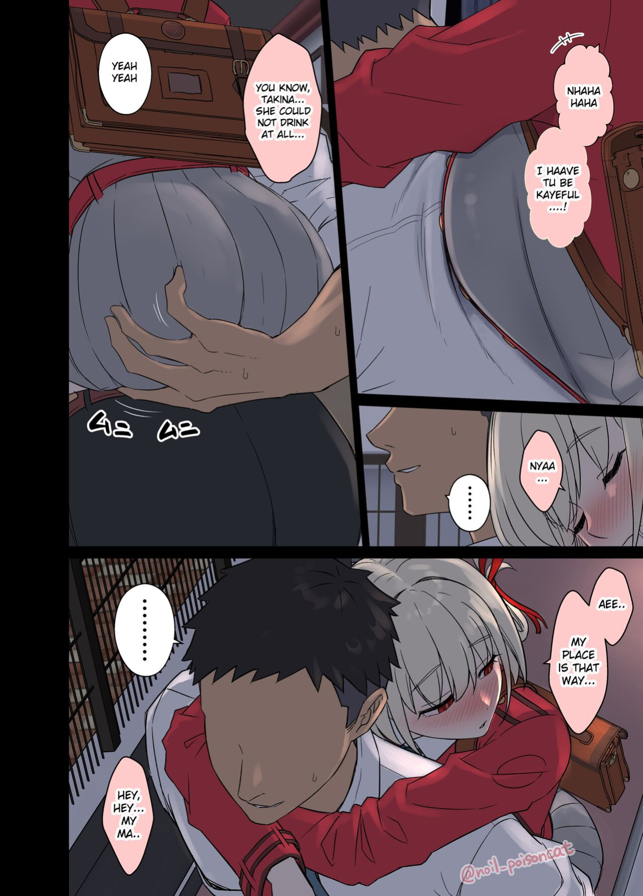 [Dokuneko Noil] A story about doing bad things to a drunk Nishikigi Chisato (Lycoris Recoil) [Gagak_Ireng]