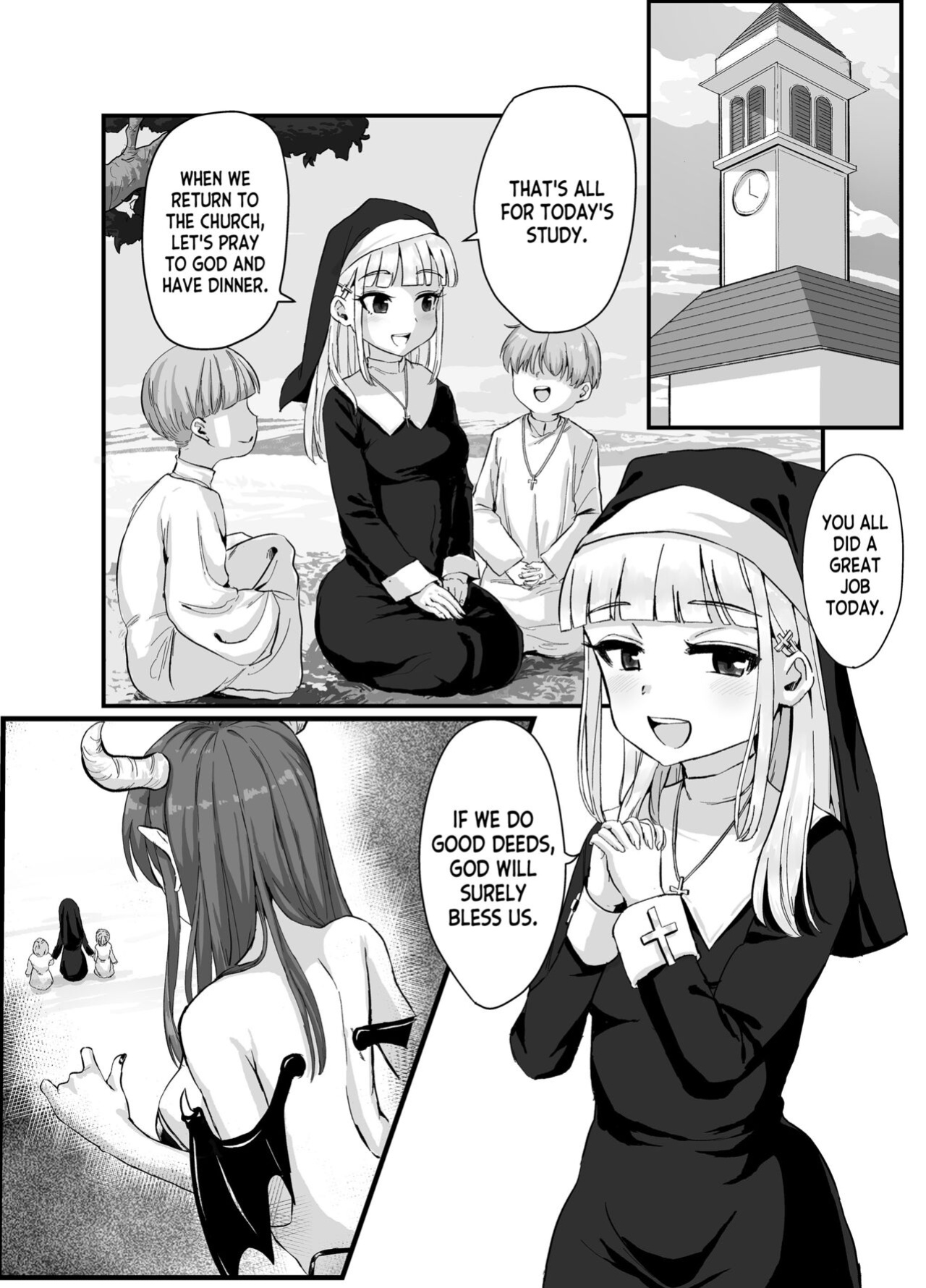 [Corruprotocol (huca, EPLOOV)] Seiso na Sister ga Succubus ni Osowarete Imma-ka Suru Hanashi [desudesu]
