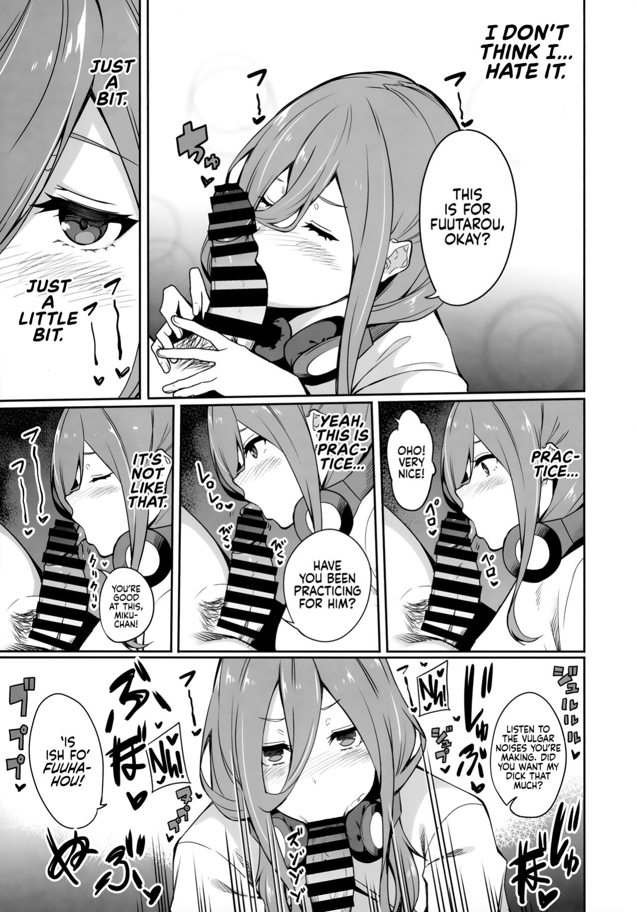 [Footprints (Various)] Itsutsugo-chan wa Ecchi ga Shitai | The Quintuplets Wanna Have Sex (Gotoubun no Hanayome) [head empty]