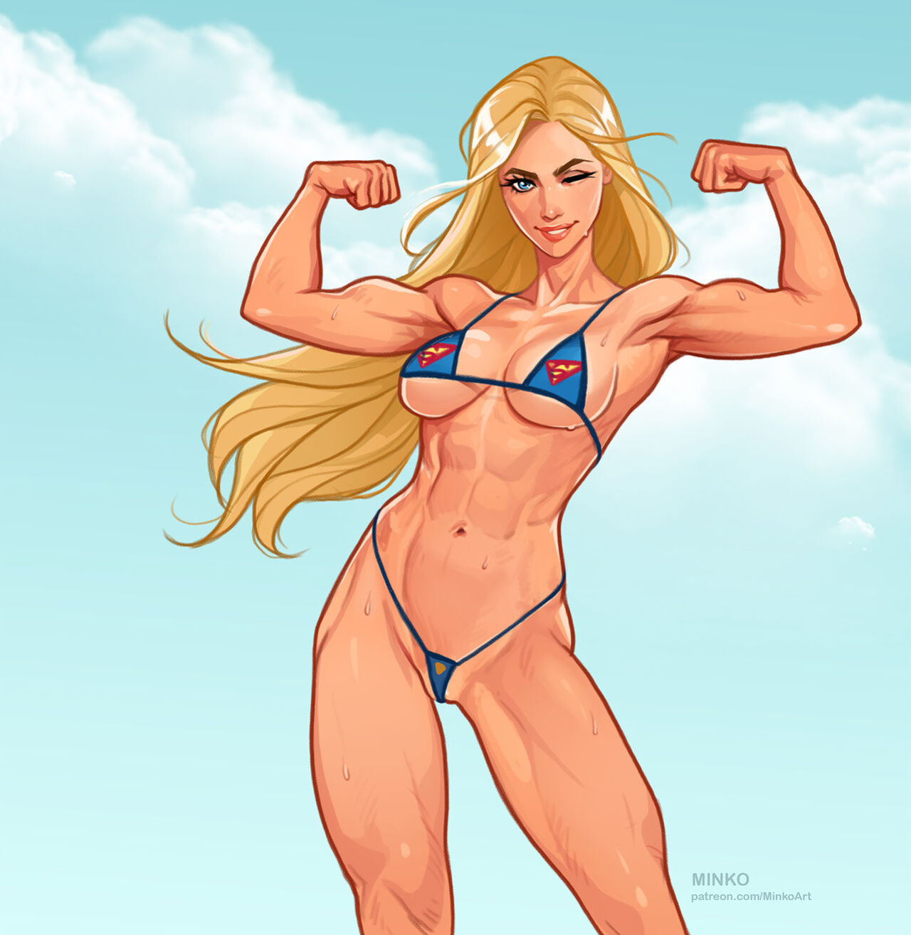 [Olena Minko] Super Girl (Superman)