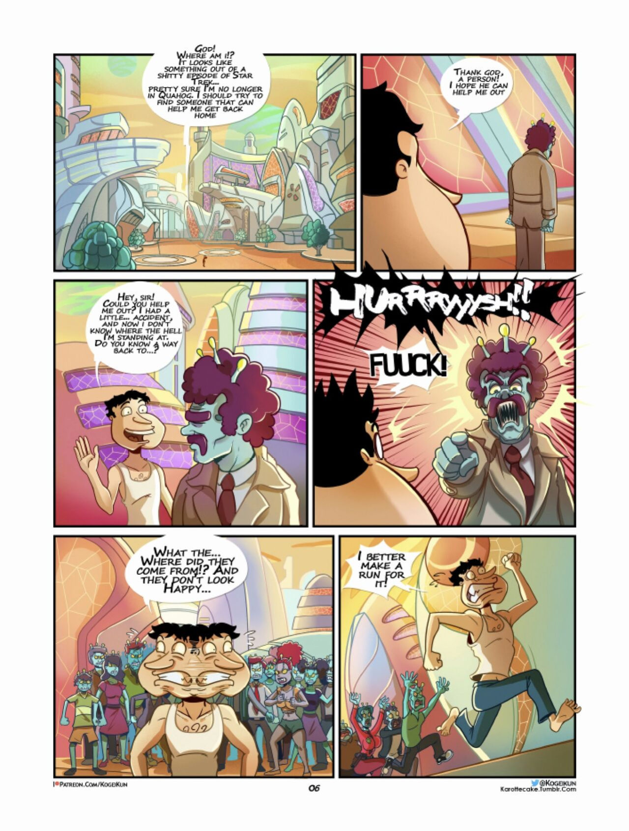 [Kogeikun] Quagmire Into The Multiverse