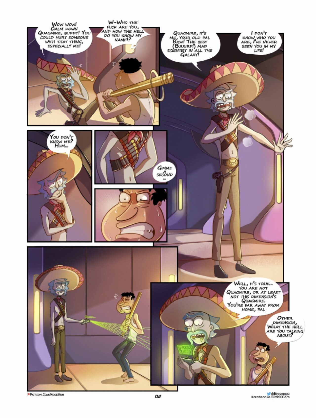 [Kogeikun] Quagmire Into The Multiverse