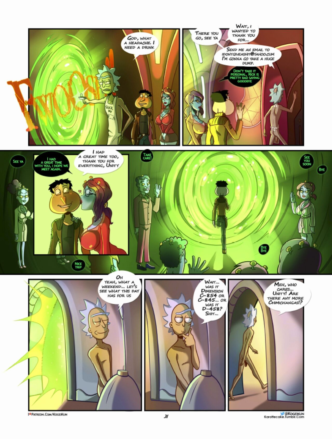 [Kogeikun] Quagmire Into The Multiverse