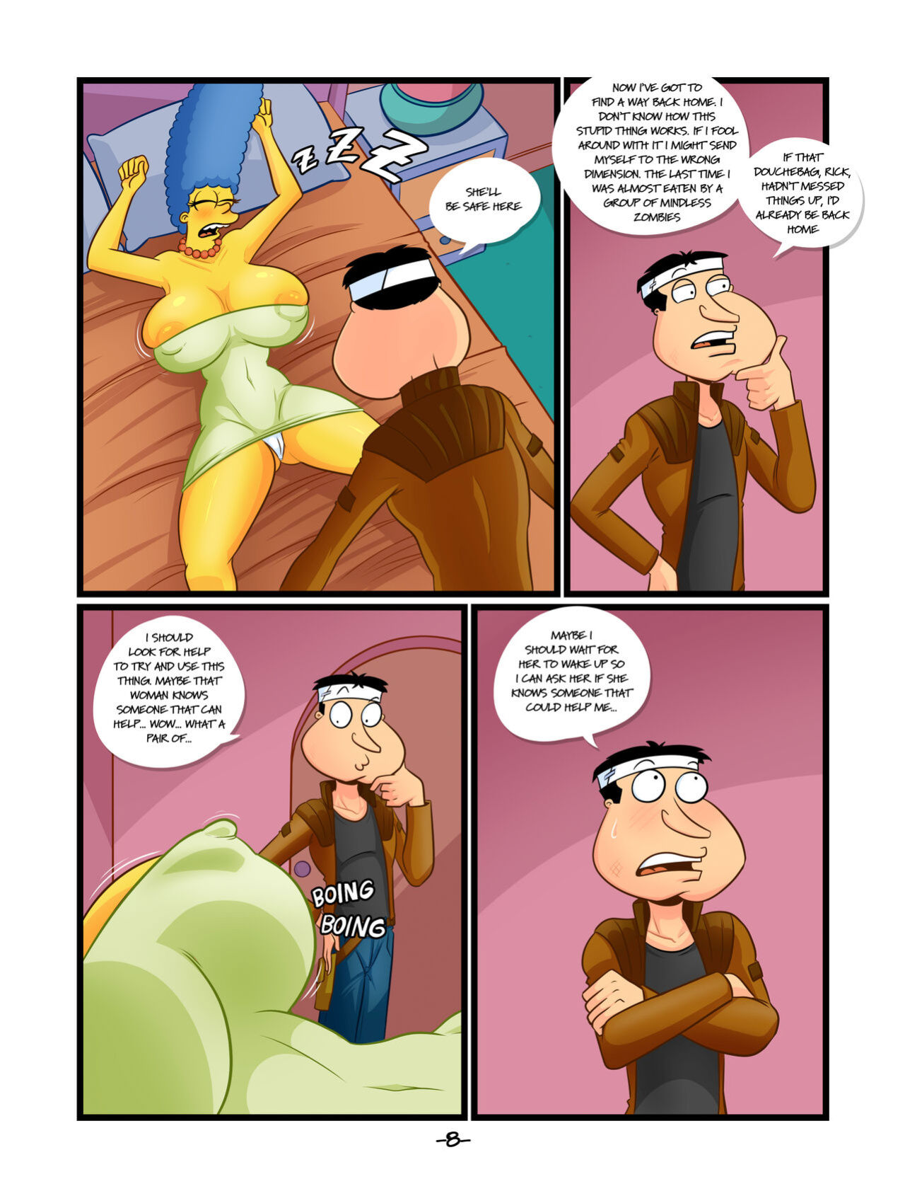 [Kogeikun] Quagmire Into The Multiverse