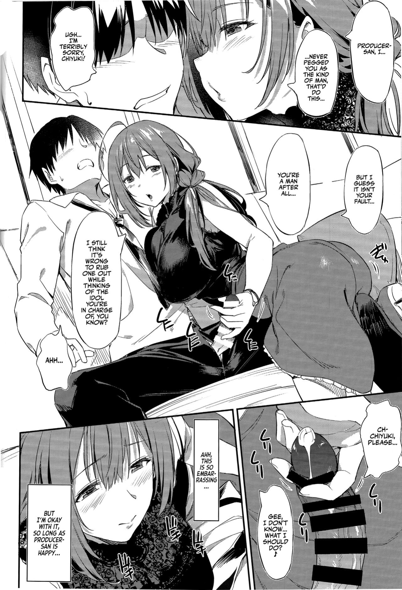 (2021-03 Akihabara Chou Doujinsai) [AERODOG (inu)] Chiyuki-san no Yasashii Shasei Kanri | Chiyuki-san's Lovely Sperm Management (THE iDOLM@STER: Shiny Colors) [Team Rabu2]