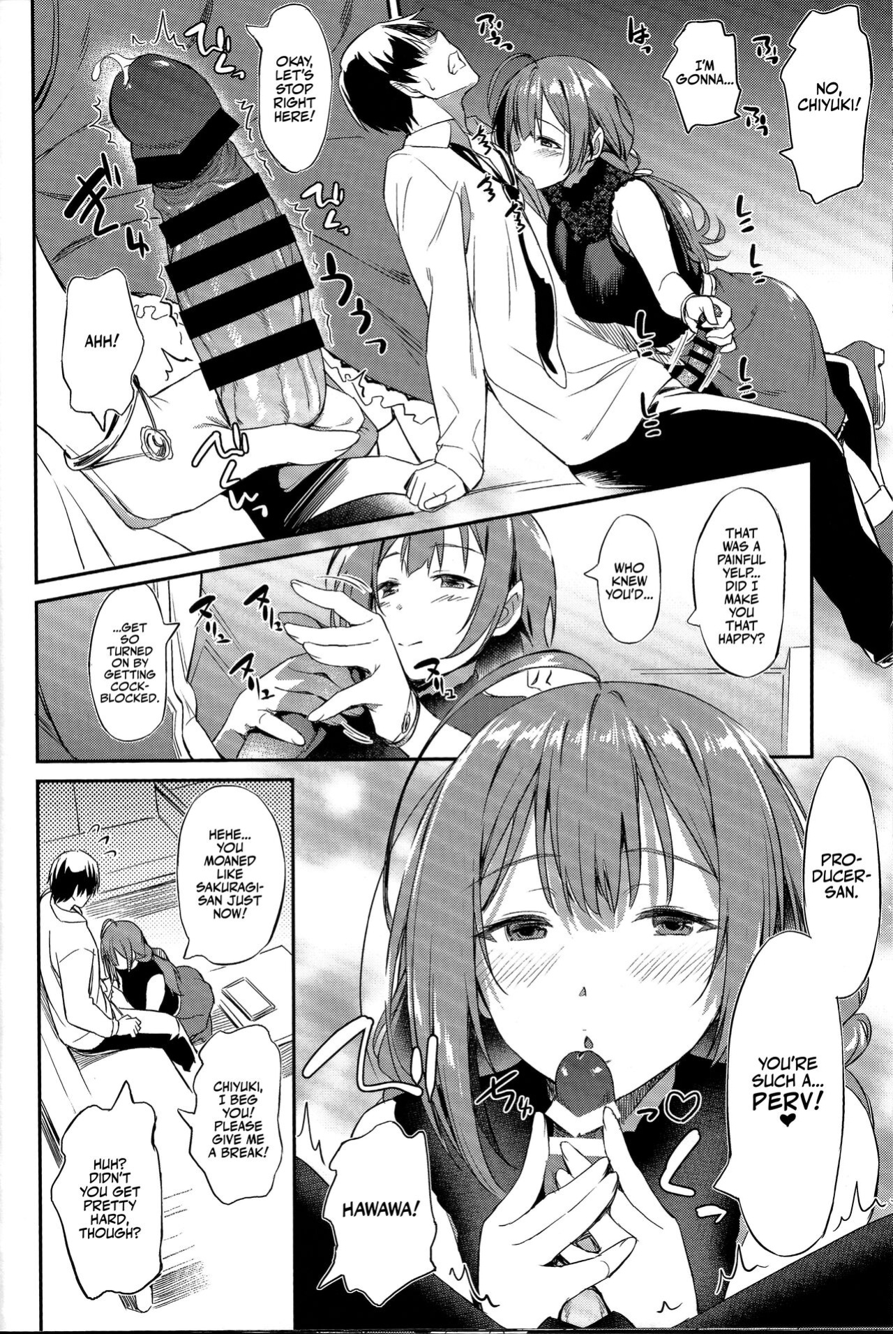 (2021-03 Akihabara Chou Doujinsai) [AERODOG (inu)] Chiyuki-san no Yasashii Shasei Kanri | Chiyuki-san's Lovely Sperm Management (THE iDOLM@STER: Shiny Colors) [Team Rabu2]