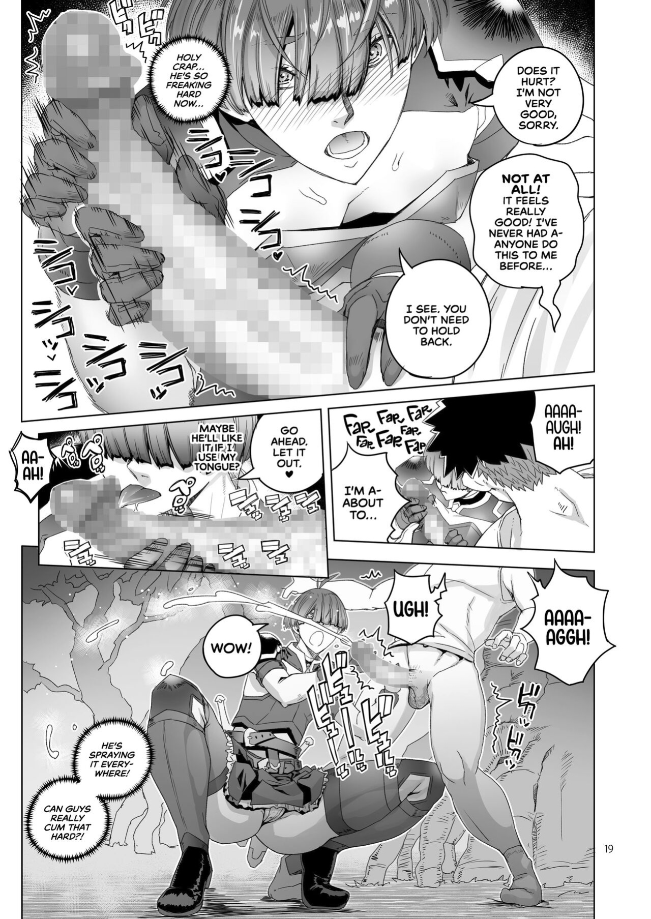 [Asaki Blog Branch Office (Asaki Takayuki)] Rowan Nyokenshi wa Kakusenai | Rowan, the Swordswoman in Plain Sight [cutegyaruTL]