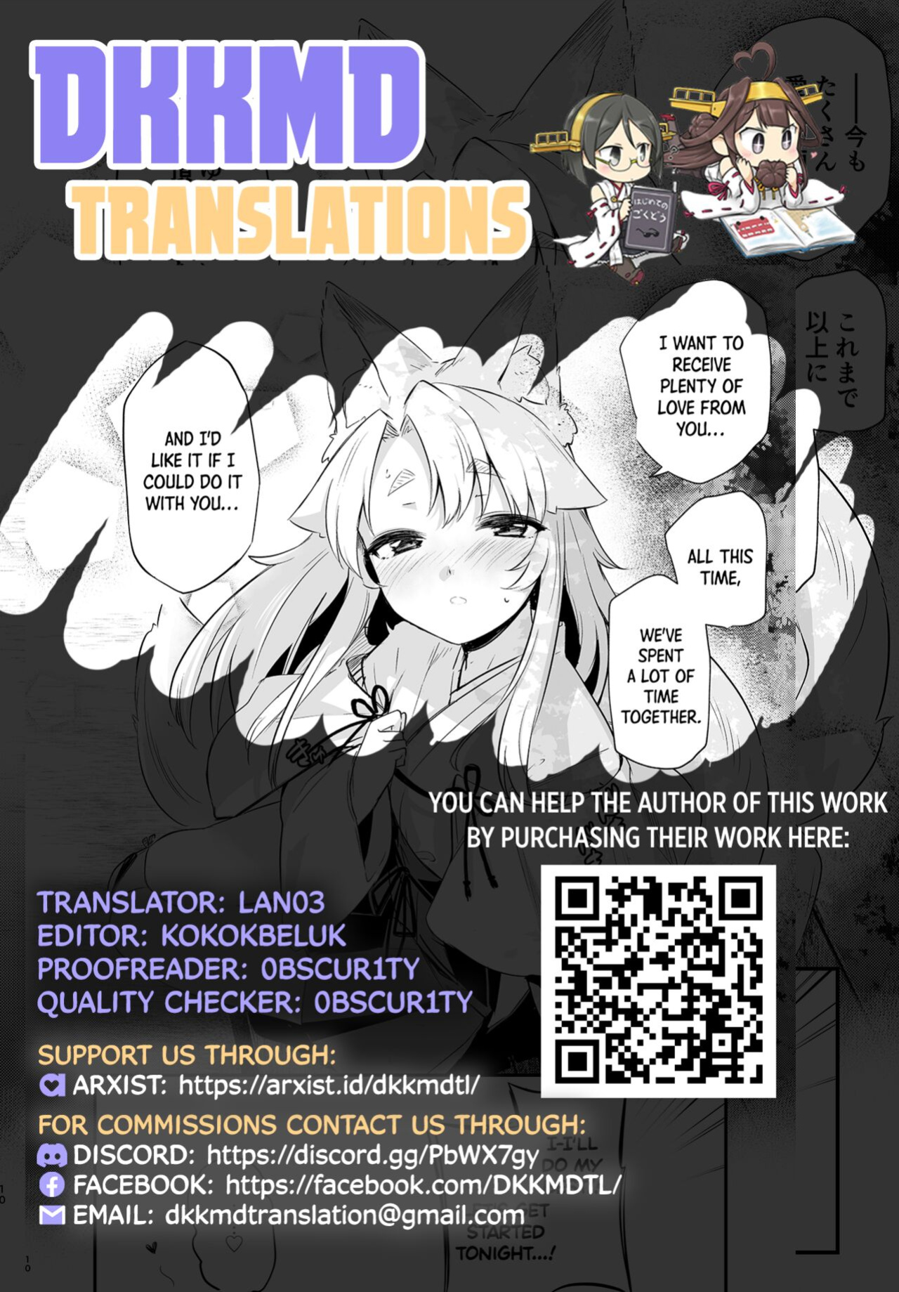[Katamimi Headphone (Ariyoshi Gen)] Komagitsune no Yue | Yue the Guardian Fox [DKKMD Translations]