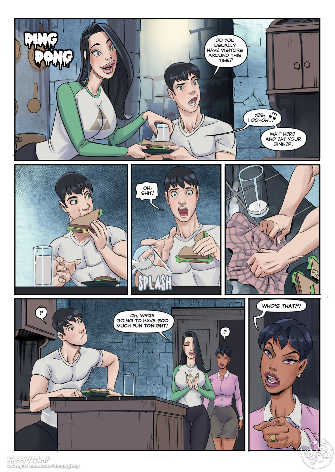 [SleepyGimp] Family Values 1 - 6