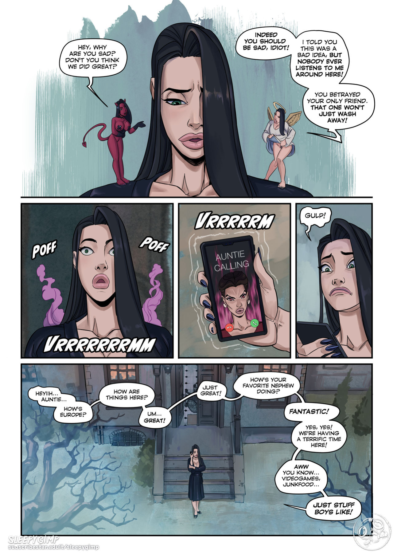 [SleepyGimp] Family Values 1 - 6