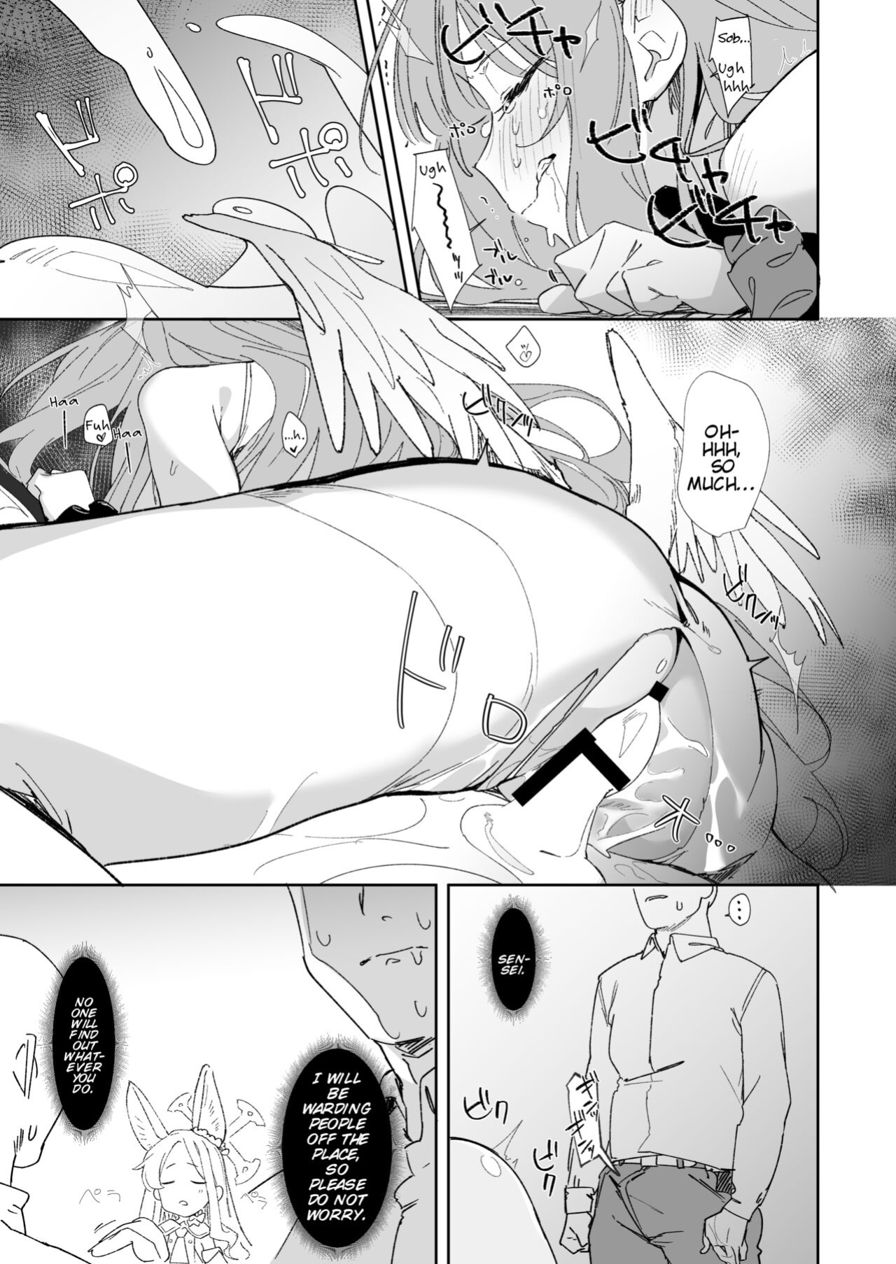 [GreenHouse (Uno Ryoku)] Mika to Hajimete no Kyoudou Sagyou | Working With Mika For The First Time (Blue Archive)