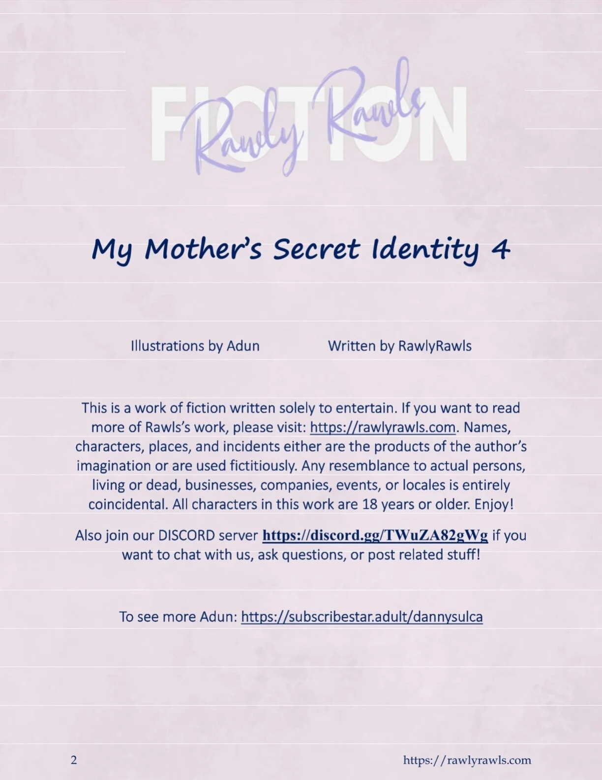 /home/monocone/Downloads/My Mother's Secret Identity [Adun | Danny Sulca , RawlyRawls] - 4