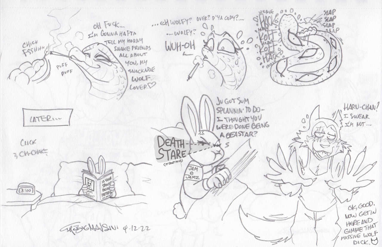 [TheBigMansini] Rokume x Legoshi (Beastars)