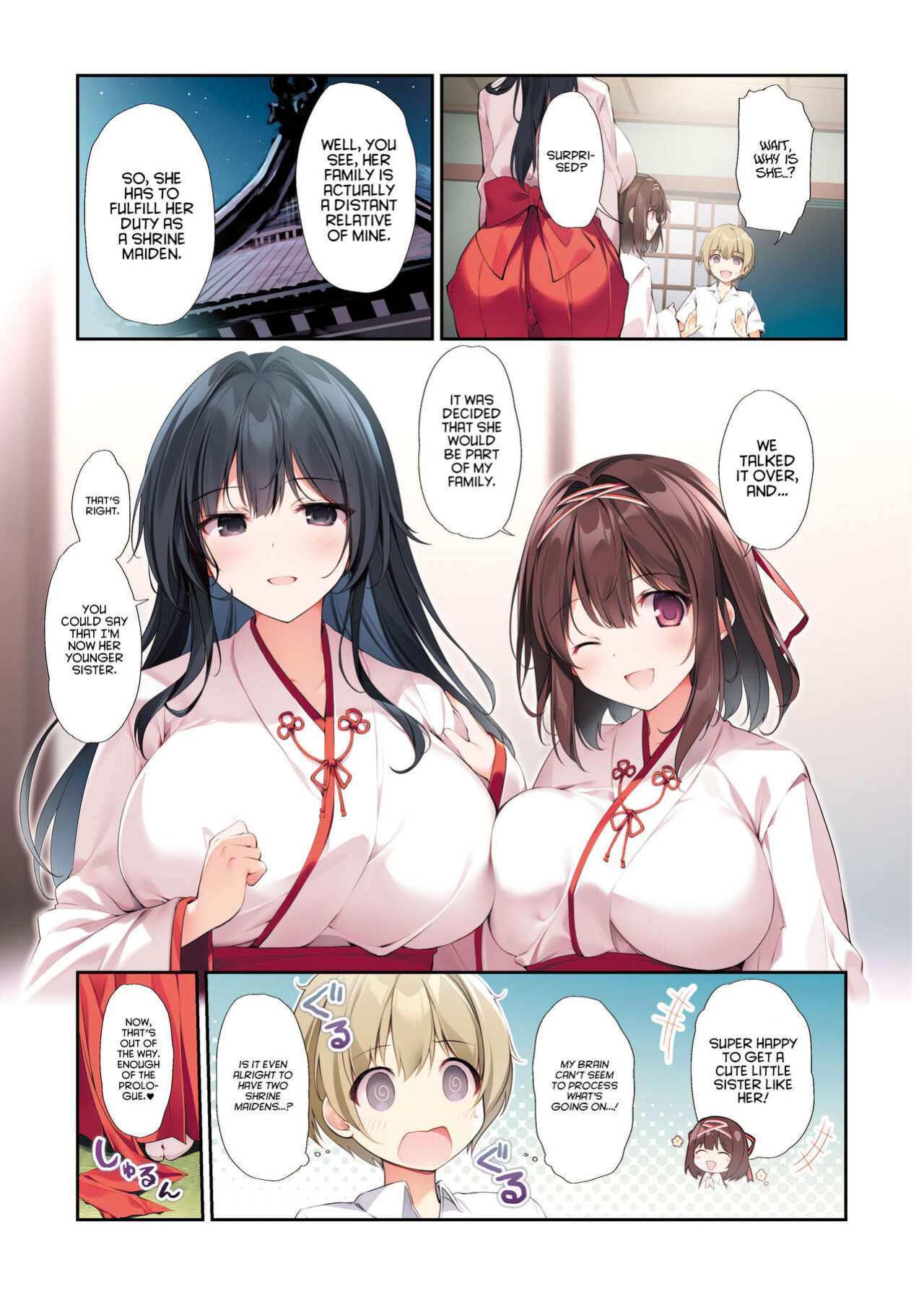 [KAROMIX (karory)] Seiso Bitch na Miko Senpai 3 -ENDLESS HAREM- [Project Valvrein]