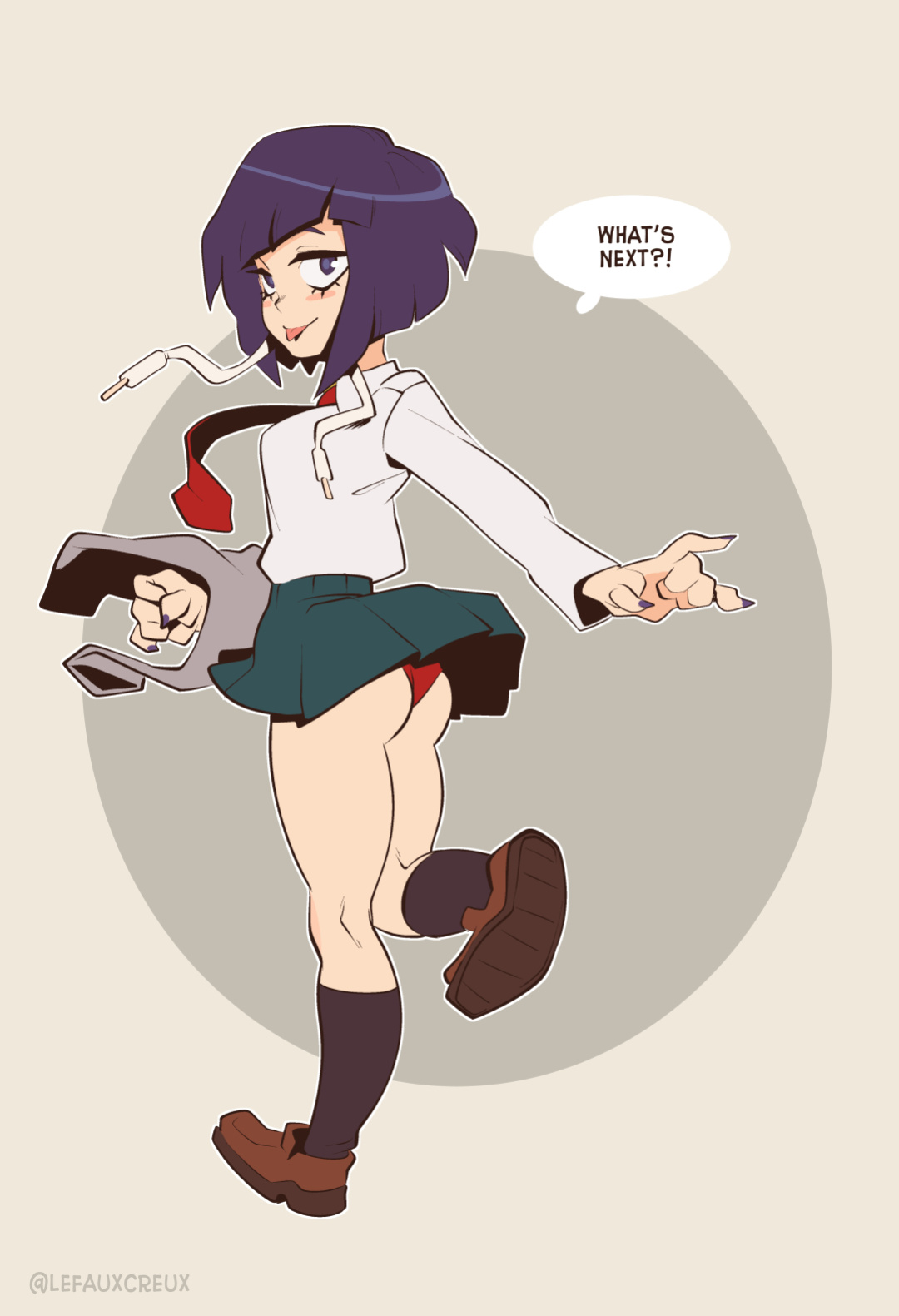 [Creux] Kyoka Jiro Strip Game (My Hero Academia)