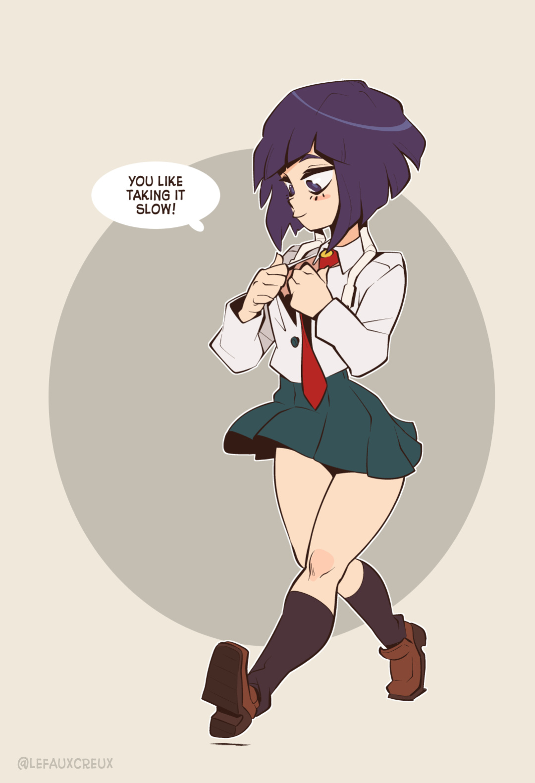 [Creux] Kyoka Jiro Strip Game (My Hero Academia)