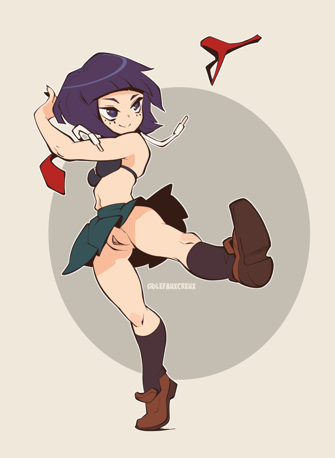 [Creux] Kyoka Jiro Strip Game (My Hero Academia)
