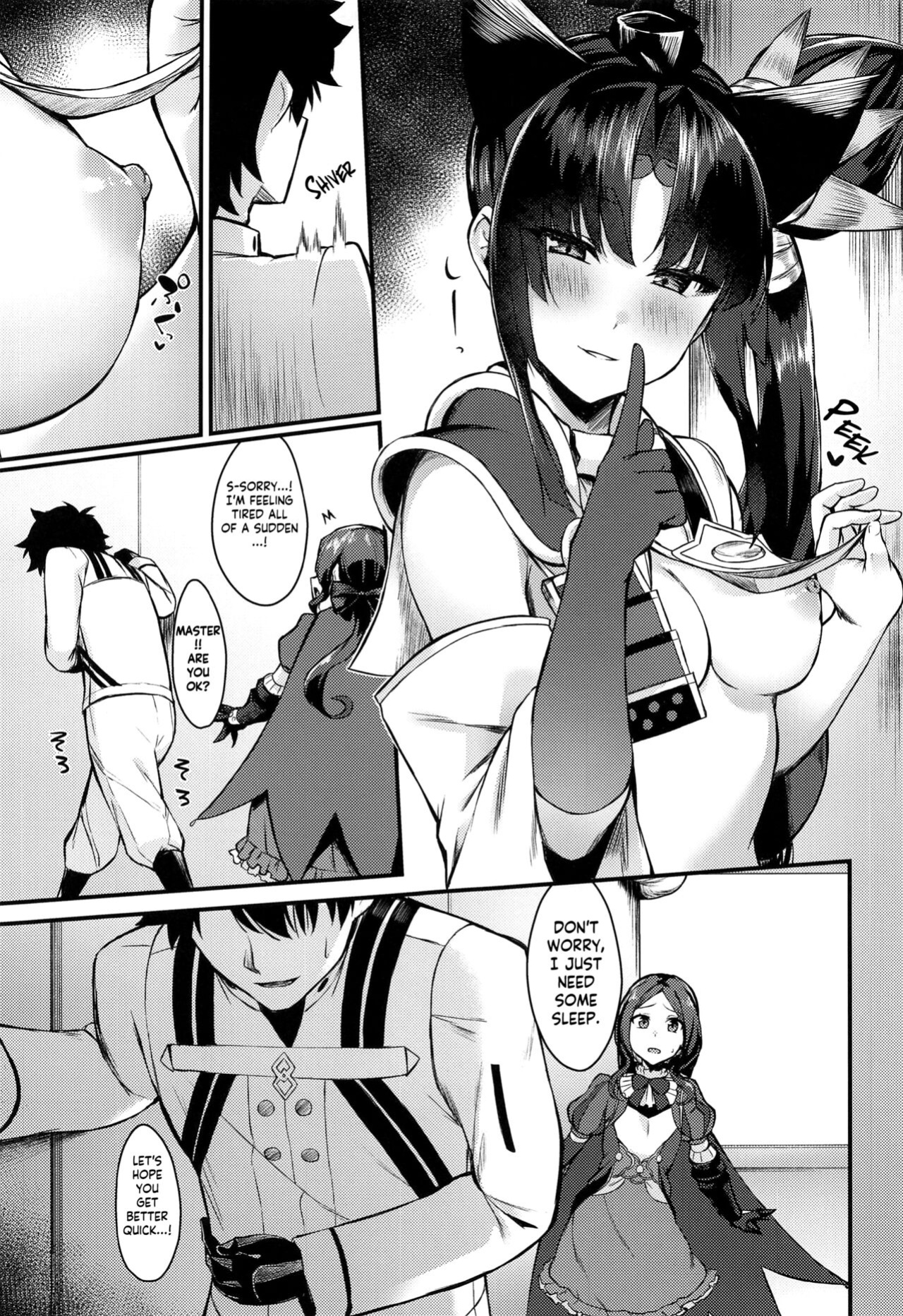(C100) [Ayashii Bochi (PINTA)] Ushiwakamaru to Kinyoku Seikatsu | Ushiwakamaru without SEX (Fate/Grand Order) [KM_42]