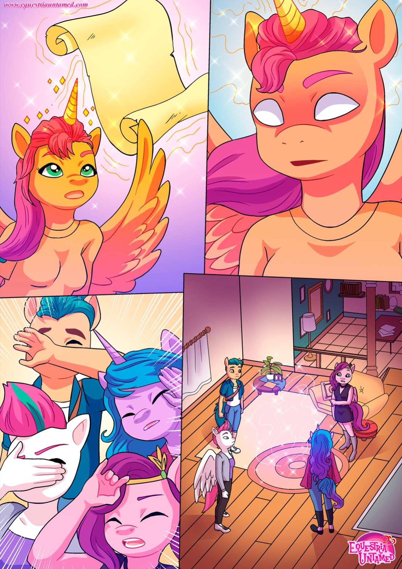 [Palcomix] Lesson For The Generations | (My Little Pony: A New Generation)