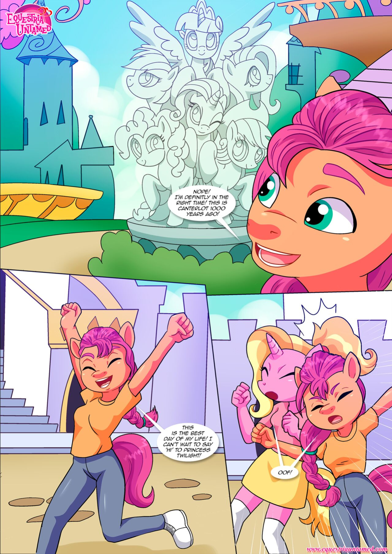 [Palcomix] Lesson For The Generations | (My Little Pony: A New Generation)