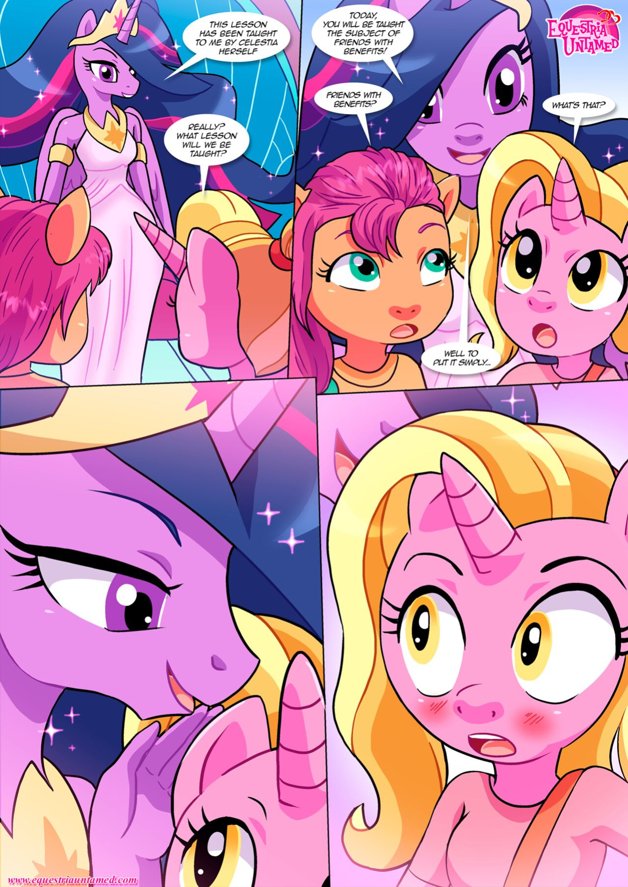 [Palcomix] Lesson For The Generations | (My Little Pony: A New Generation)