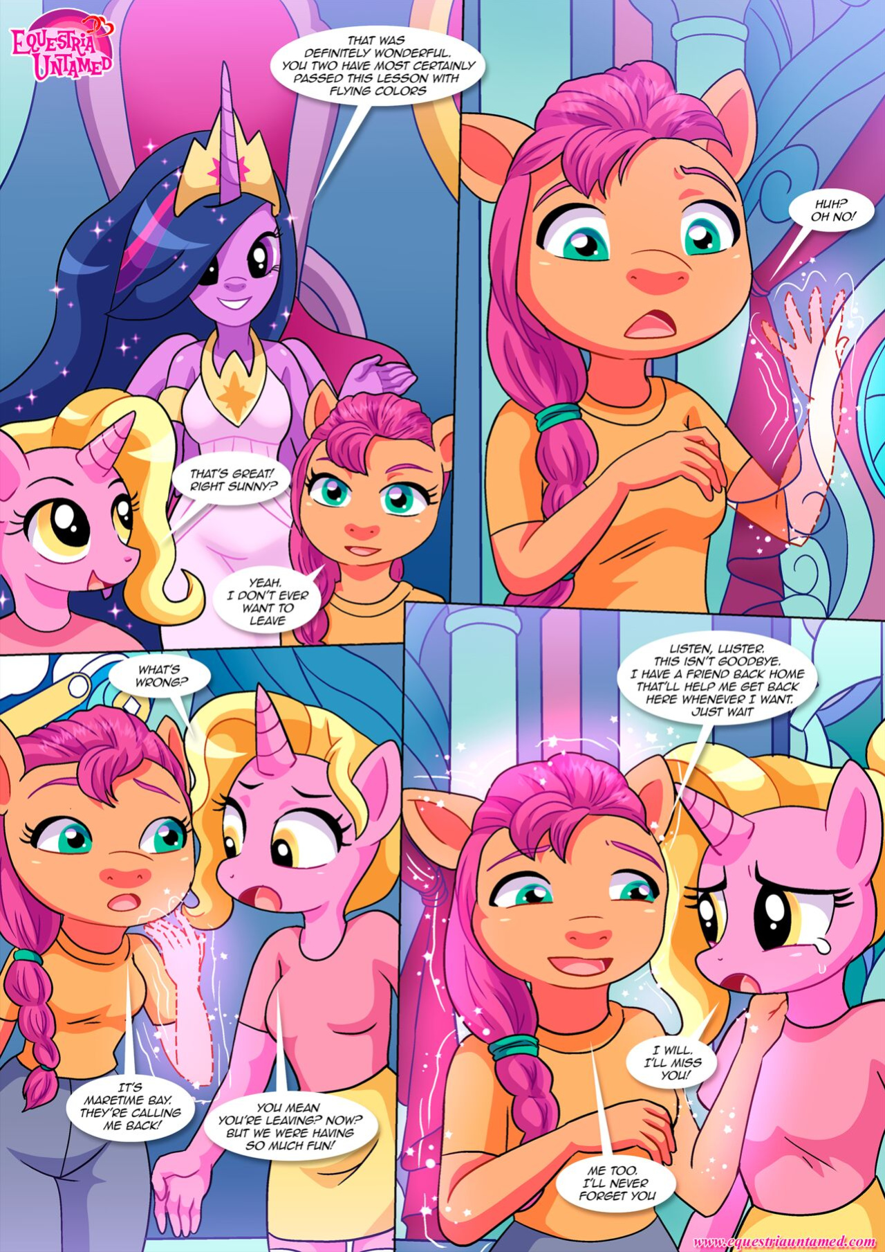 [Palcomix] Lesson For The Generations | (My Little Pony: A New Generation)