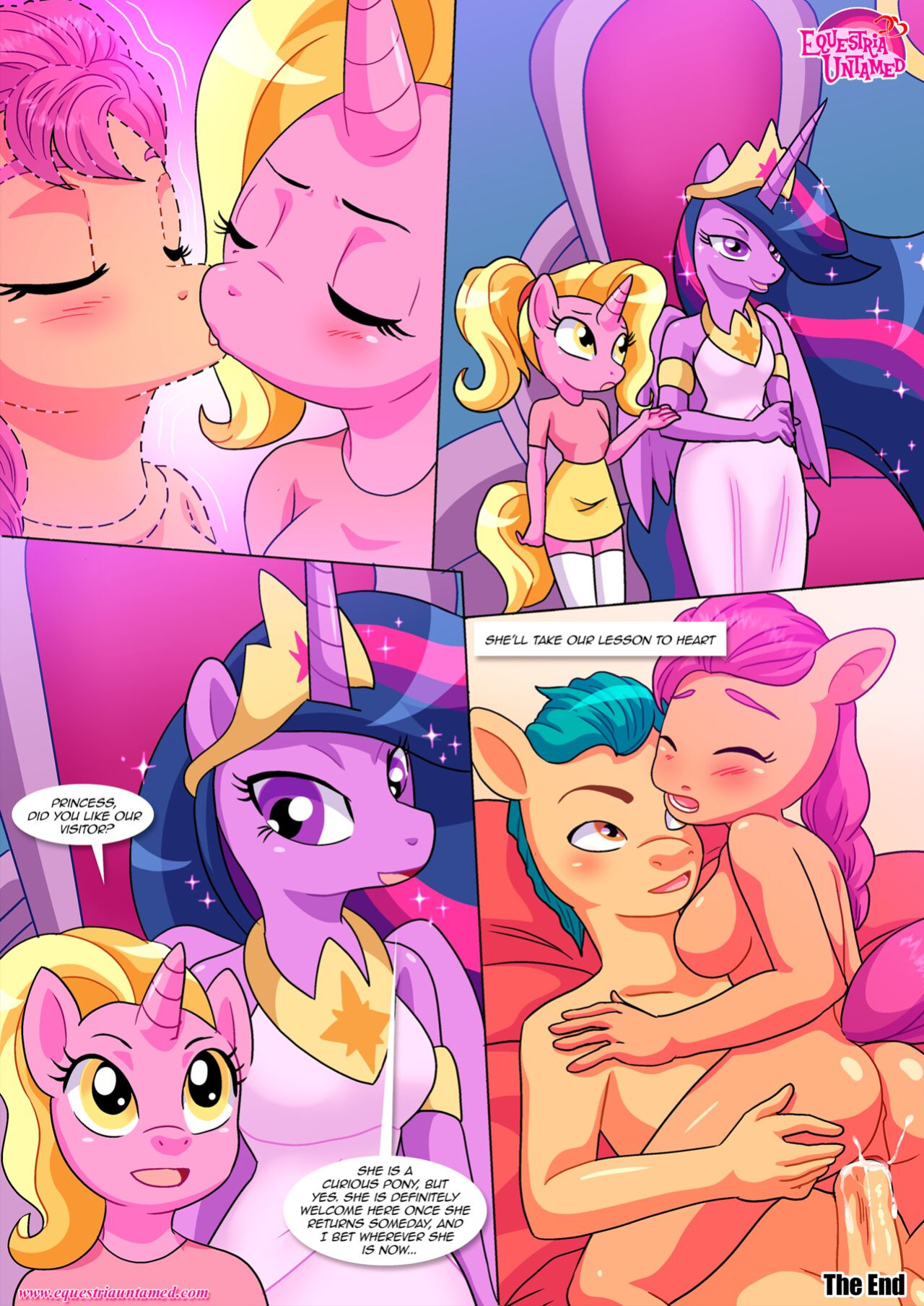 [Palcomix] Lesson For The Generations | (My Little Pony: A New Generation)