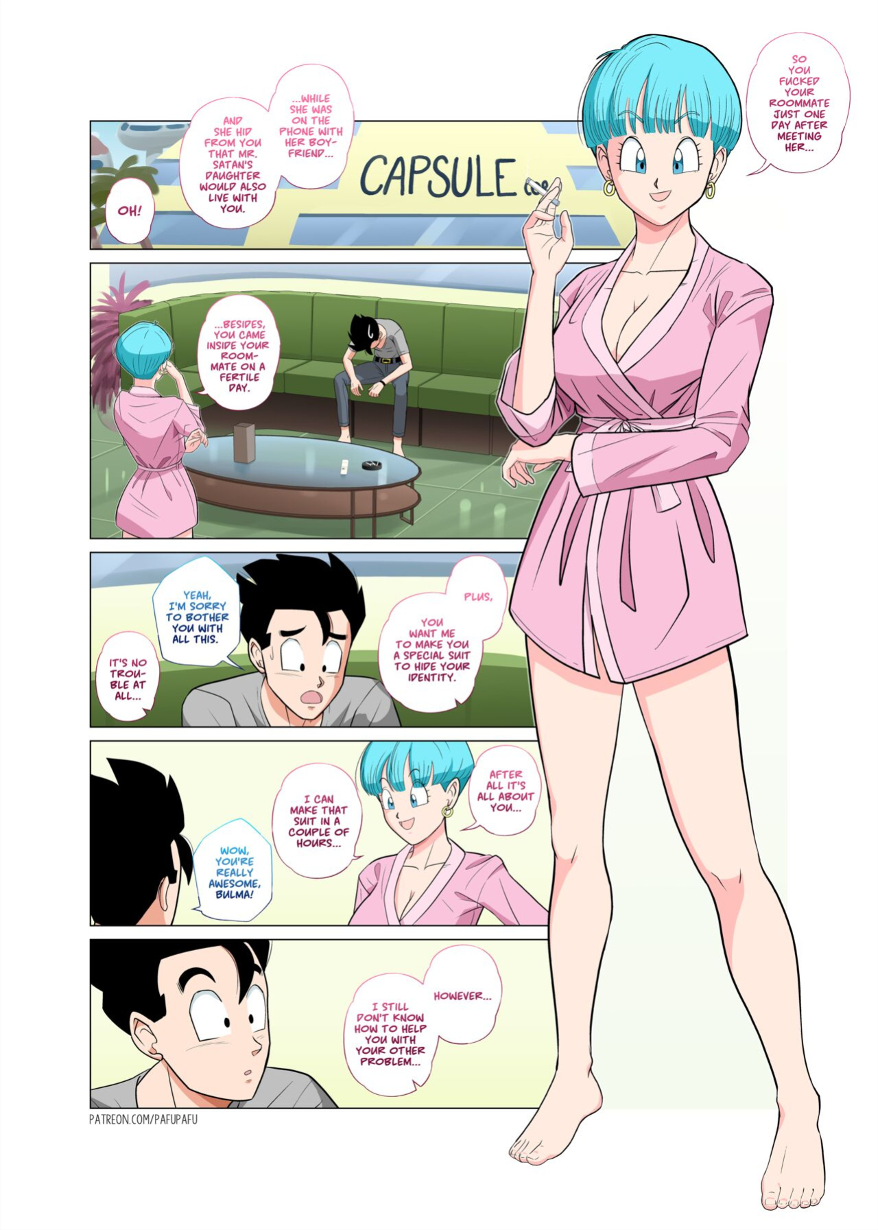 [PafuPafu] Gohan vs Bulma! (Dragon Ball Z)