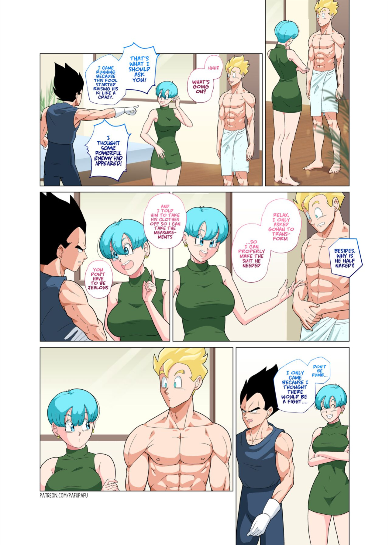 [PafuPafu] Gohan vs Bulma! (Dragon Ball Z)