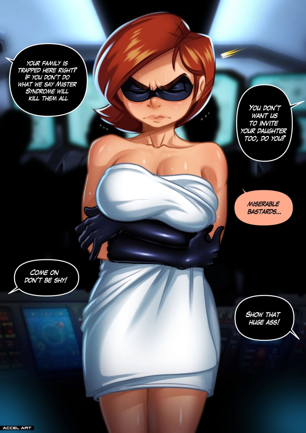 [Accel Art] Waifu Cast - Slave syndrome's (The Incredibles)