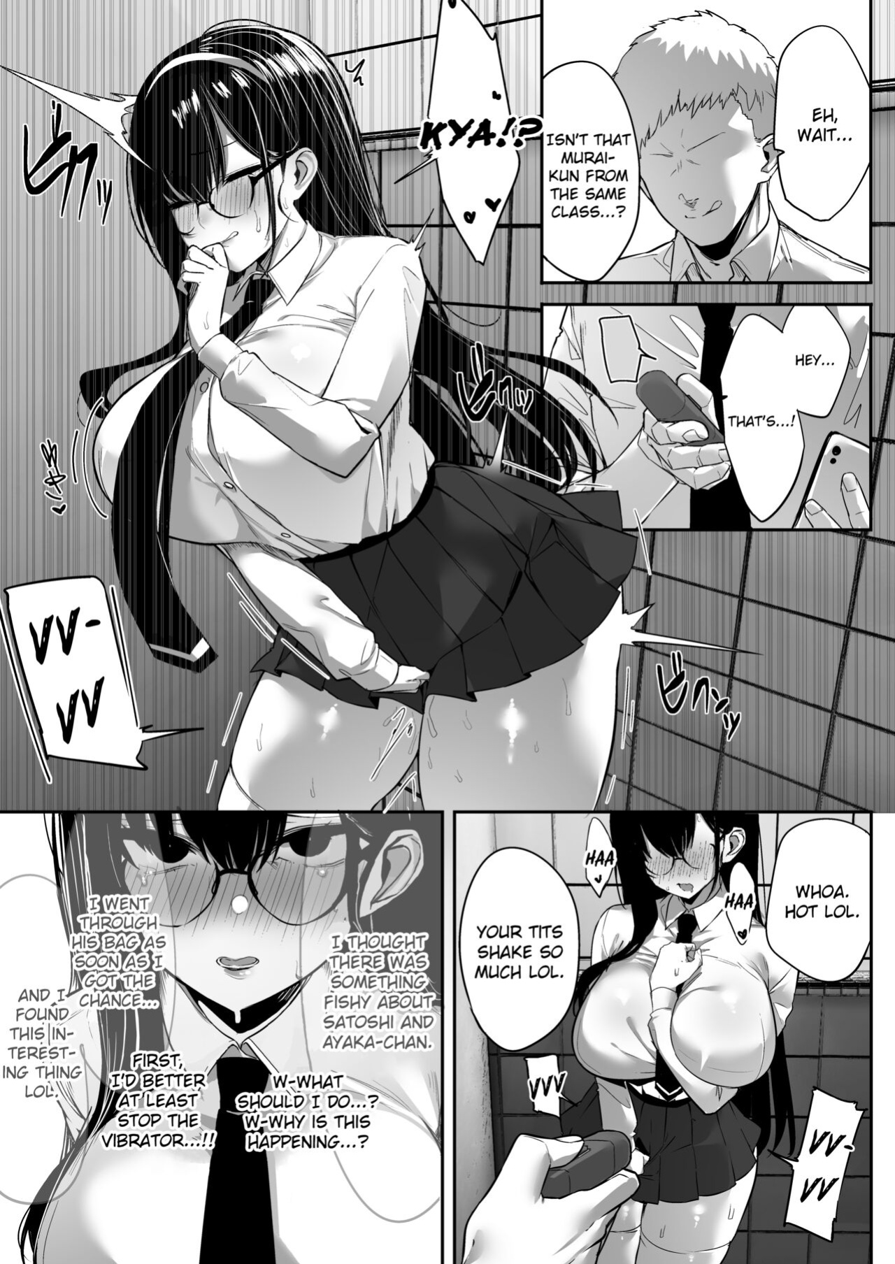 [Ofuton de Suyaa (Mitsudoue)] Kiyowa na Kanojo wa Nagasare Netorare | Weak-willed Girlfriend Swept Away and NTR'ed. {brolen}