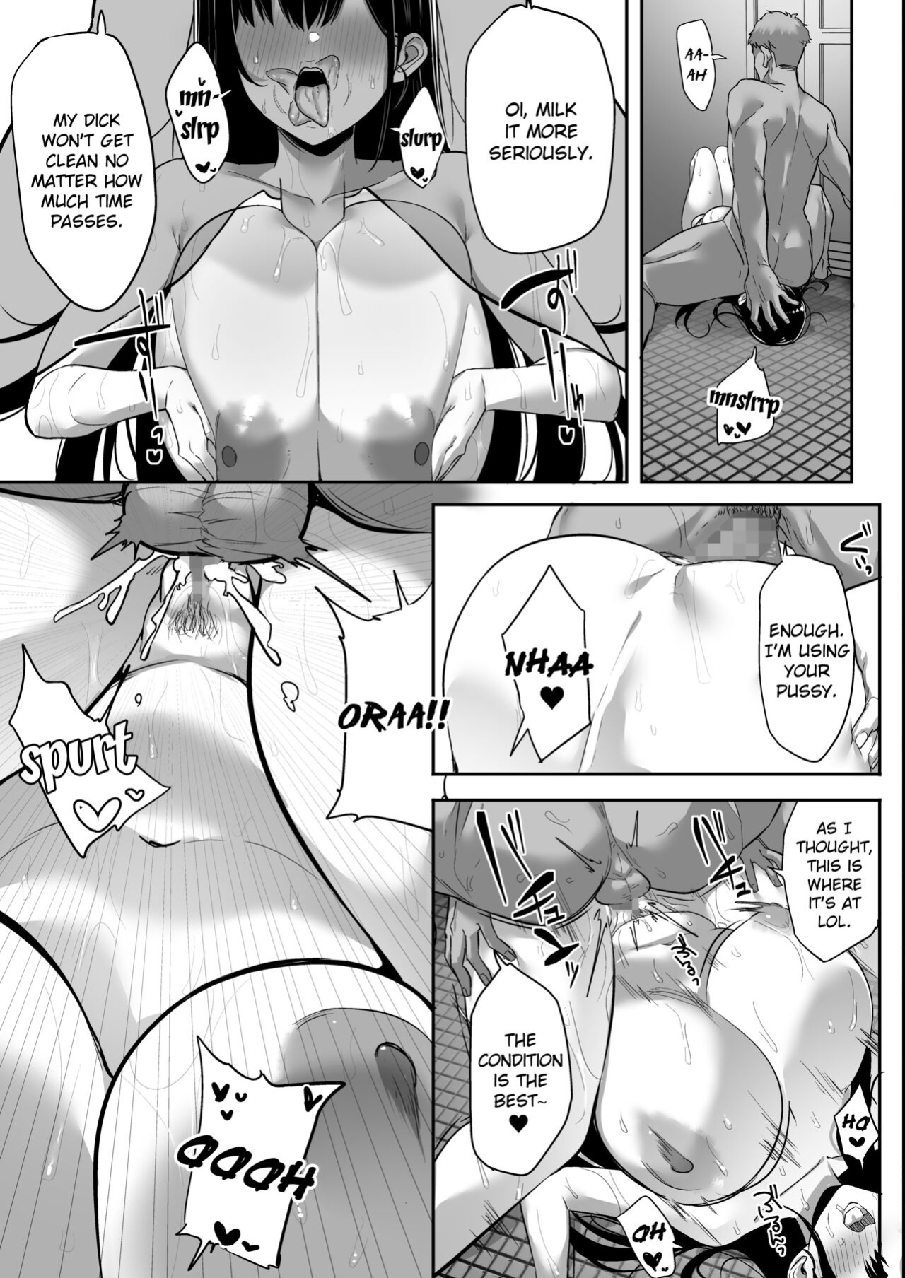 [Ofuton de Suyaa (Mitsudoue)] Kiyowa na Kanojo wa Nagasare Netorare | Weak-willed Girlfriend Swept Away and NTR'ed. {brolen}
