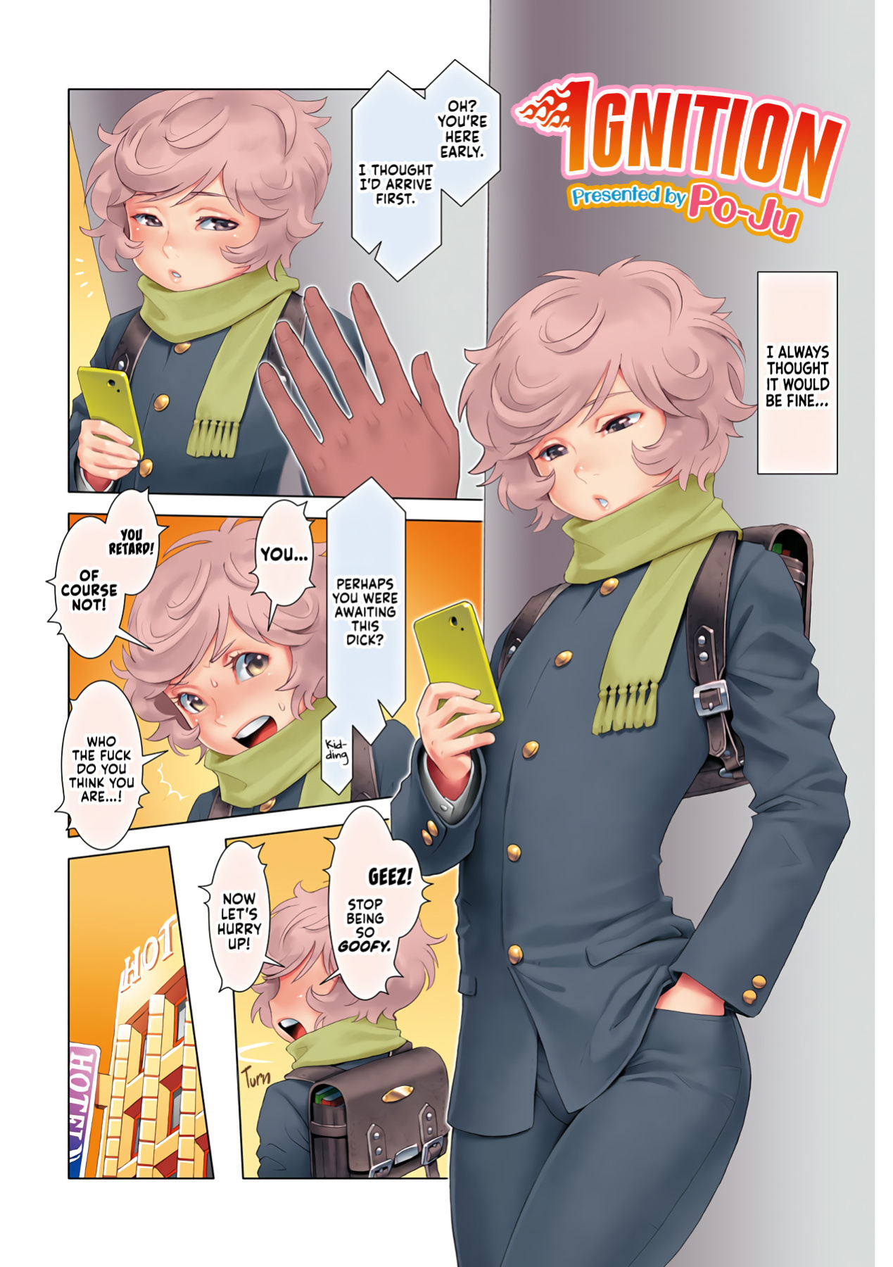 [Poju] Nukimori | Ignition (Otokonoko HEAVEN Vol. 27) [Pub Faggots]