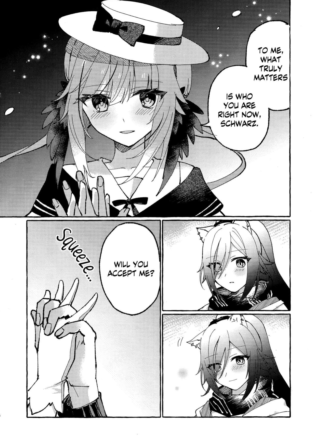 [Gyoya. (Matsuzaka)] Aru Hoshi ni Sasageru (Arknights) [Komori Translations]