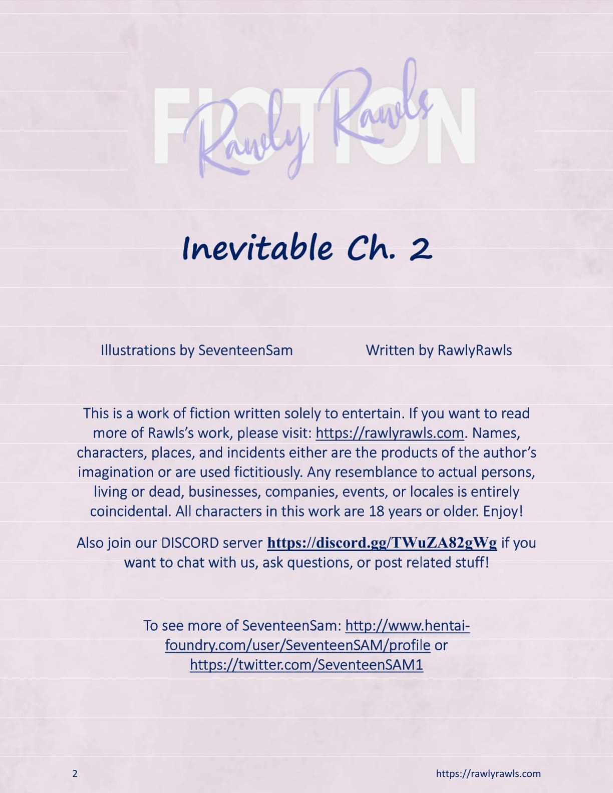 [SeventeenSam and RawlyRawls] Inevitable 2