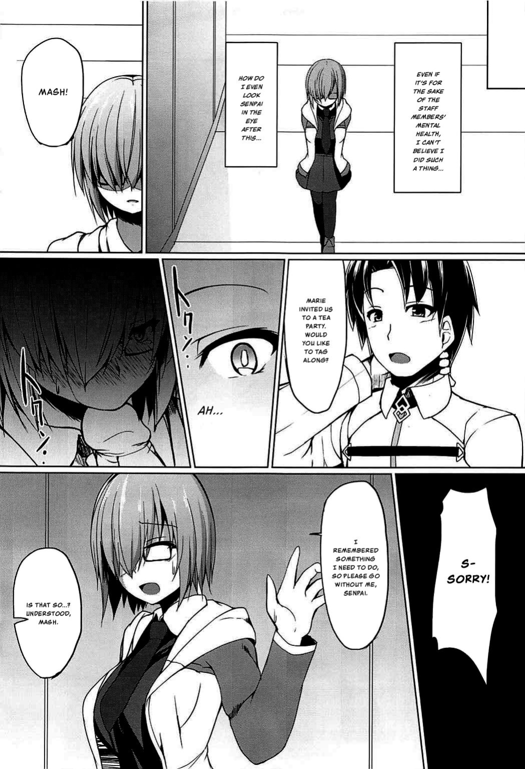 (C92) [Asanebou Crisis (Akaneman)] Gomennasai Senpai (Fate/Grand Order) {Hennojin}