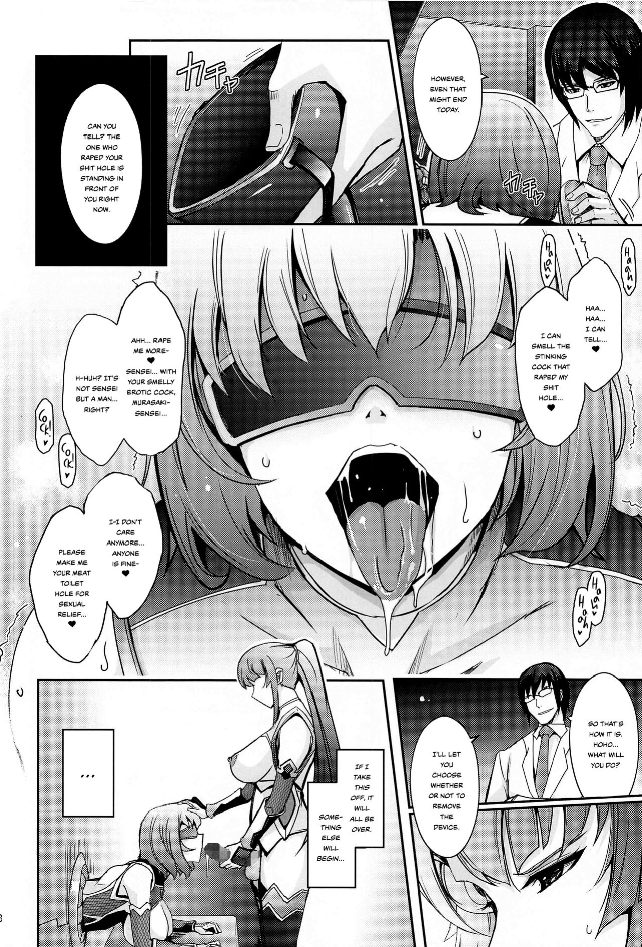[Garyuh-Chitai (TANA)] Seiyoku Genkai Onnakyoushi Taimanin Yatsu Murasaki (Yoku to Yoku Taimanin Series Kaijou Genteibon Soushuuhen) (Taimanin Series) {Hennojin}